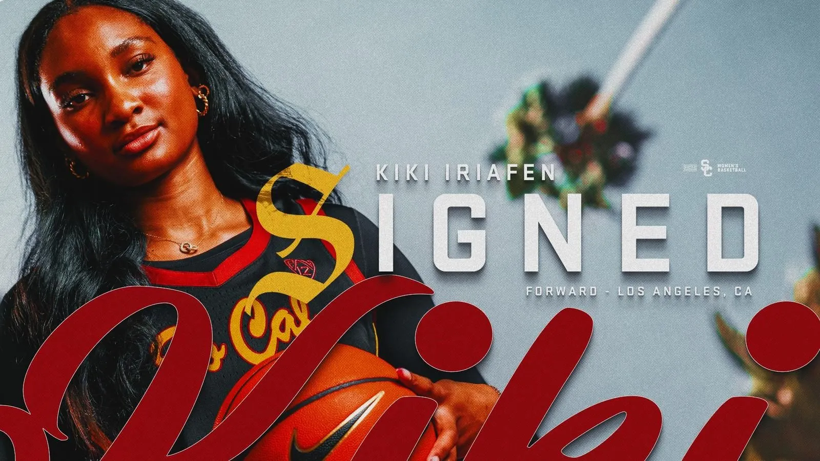 Power Forward of the Year Kiki Iriafen Joins USC Women's Basketball As Grad Transfer