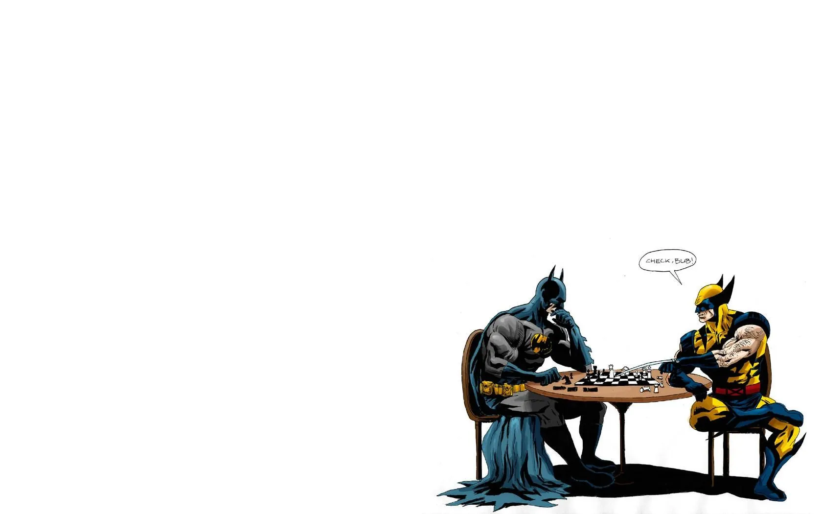Desktop wallpaper: Batman, Wolverine, Dc Comics, Comics 4K free download for PC. 218591