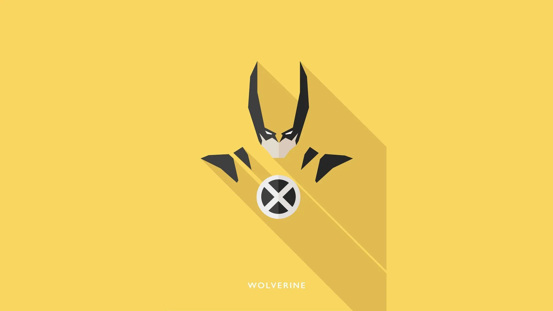 Download Minimalist Comic Wolverine Minimalist Comic 4k Ultra HD Wallpaper by Jarno van der Geestx2160