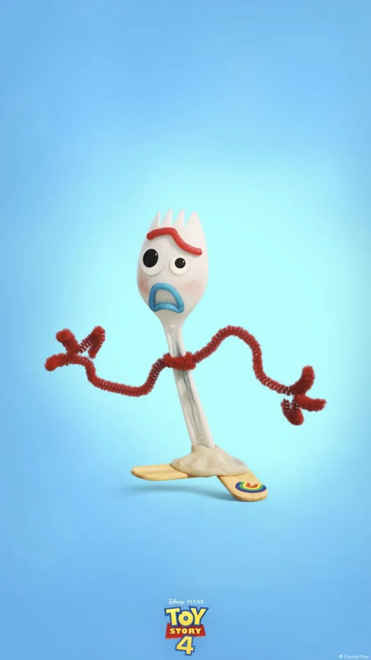 Forky wallpaper. Forky transparent background, Toy story wallpaper, Pixar toy story
