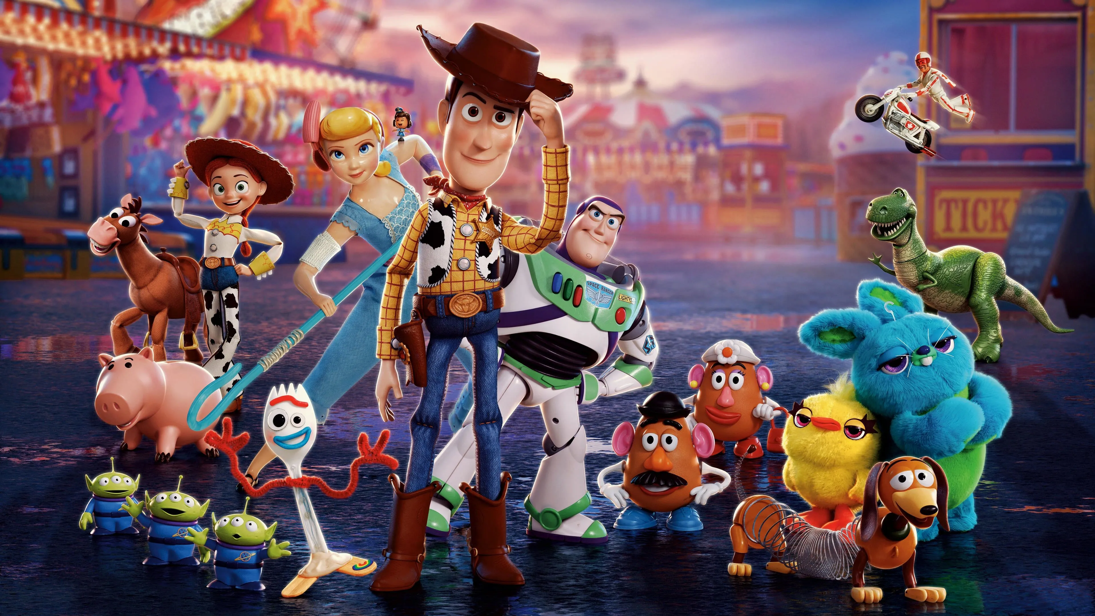 Free Toy Story 4 4K Wallpaper & Desktop HD Background for PC