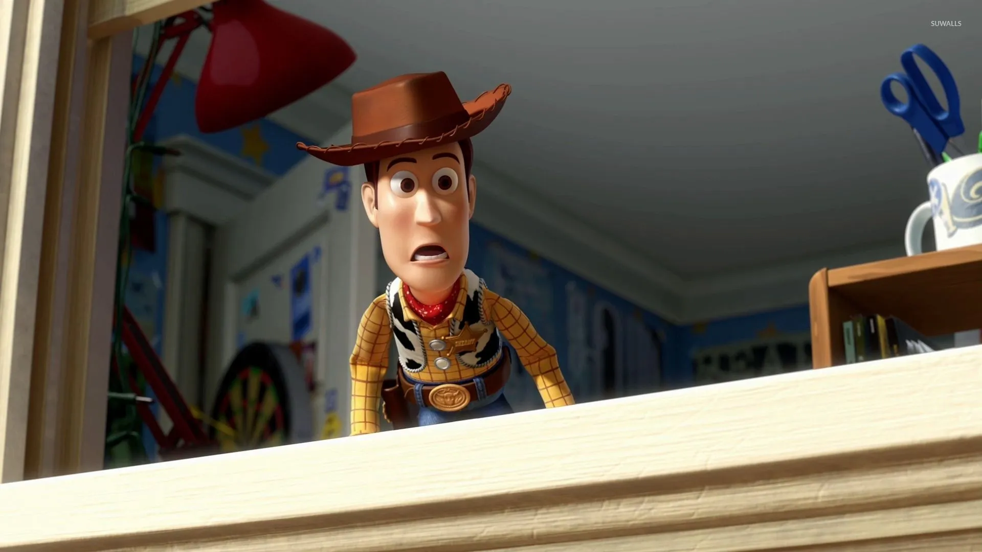 Scared Woody Story 3 wallpaper wallpaper