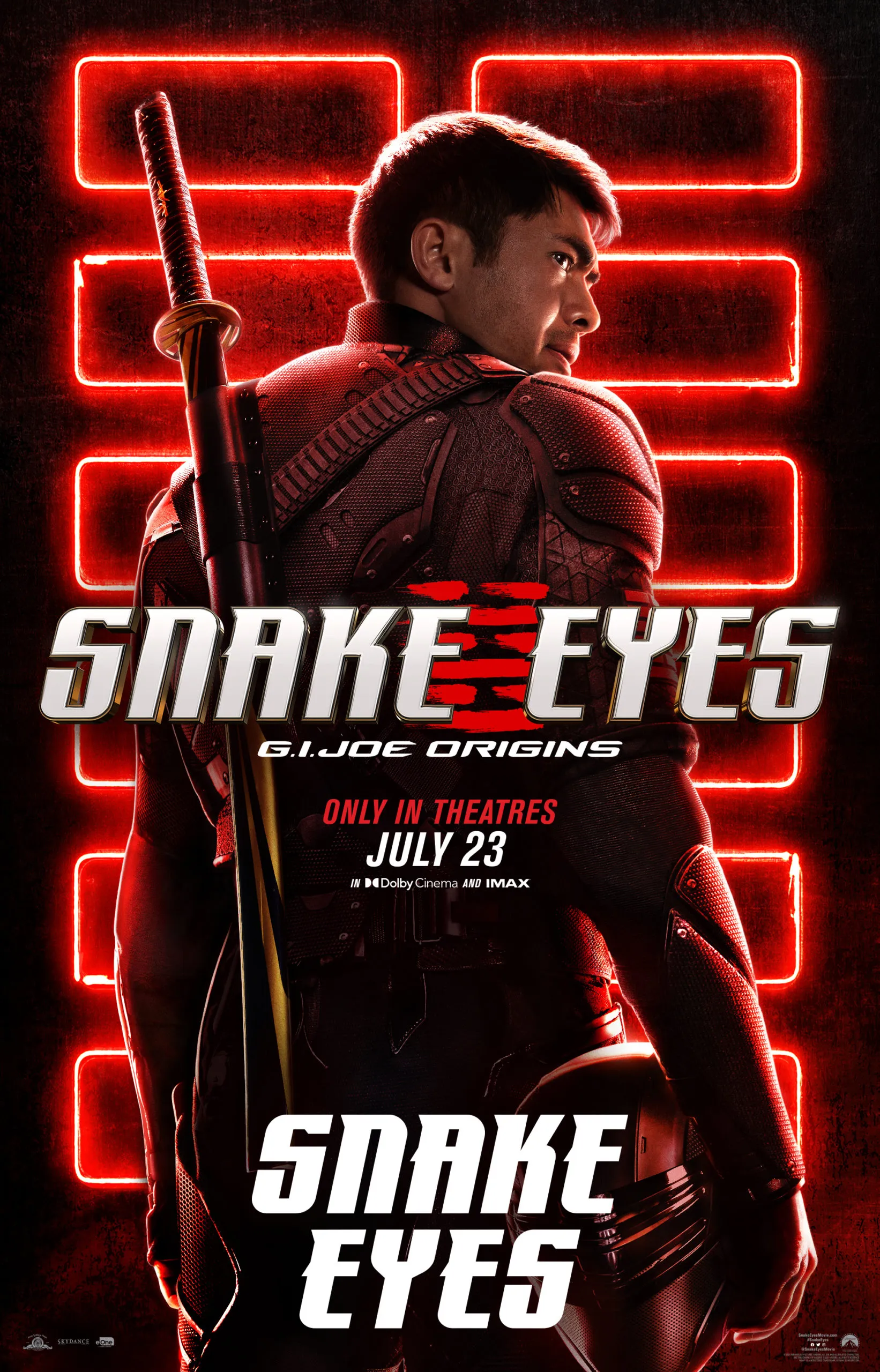 Snake Eyes': New Poster Collection Spotlights the Characters Including Samara Weaving's Scarlett