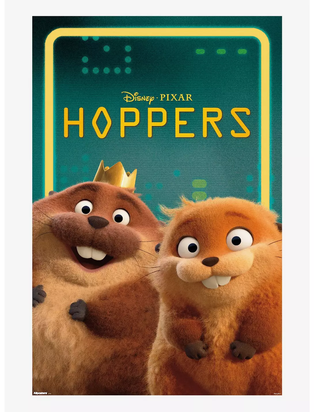 Disney Pixar Hoppers Film Poster