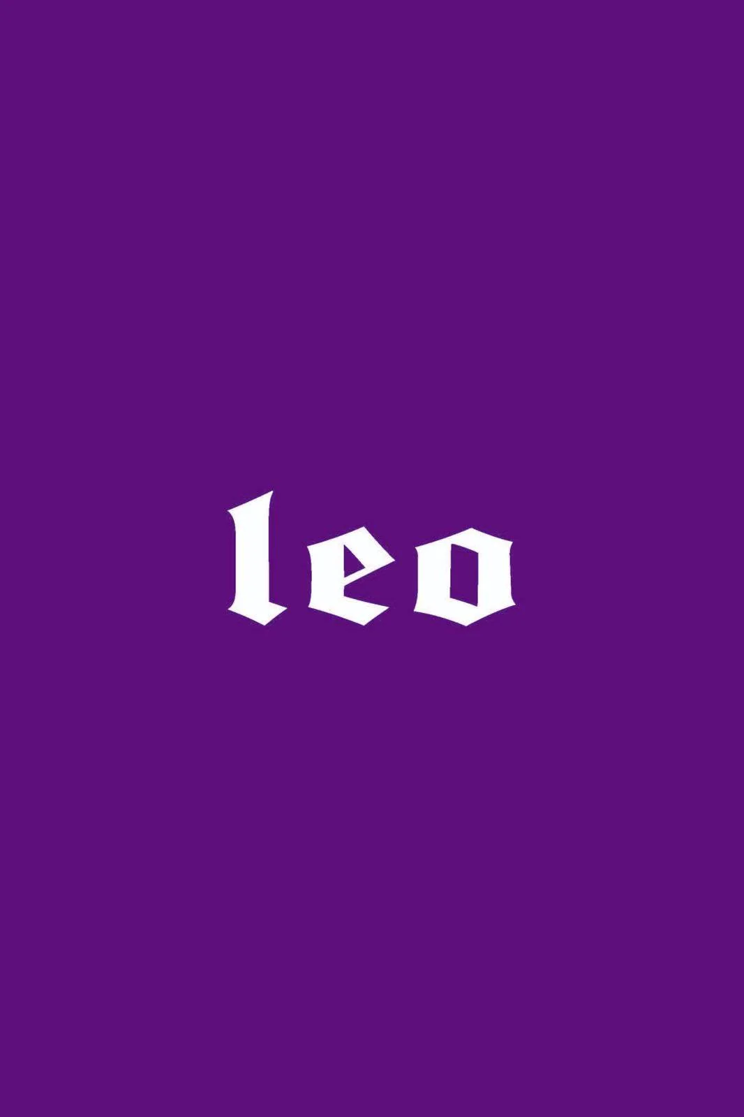 LEO POSTER IN MULTIPLE COLORS