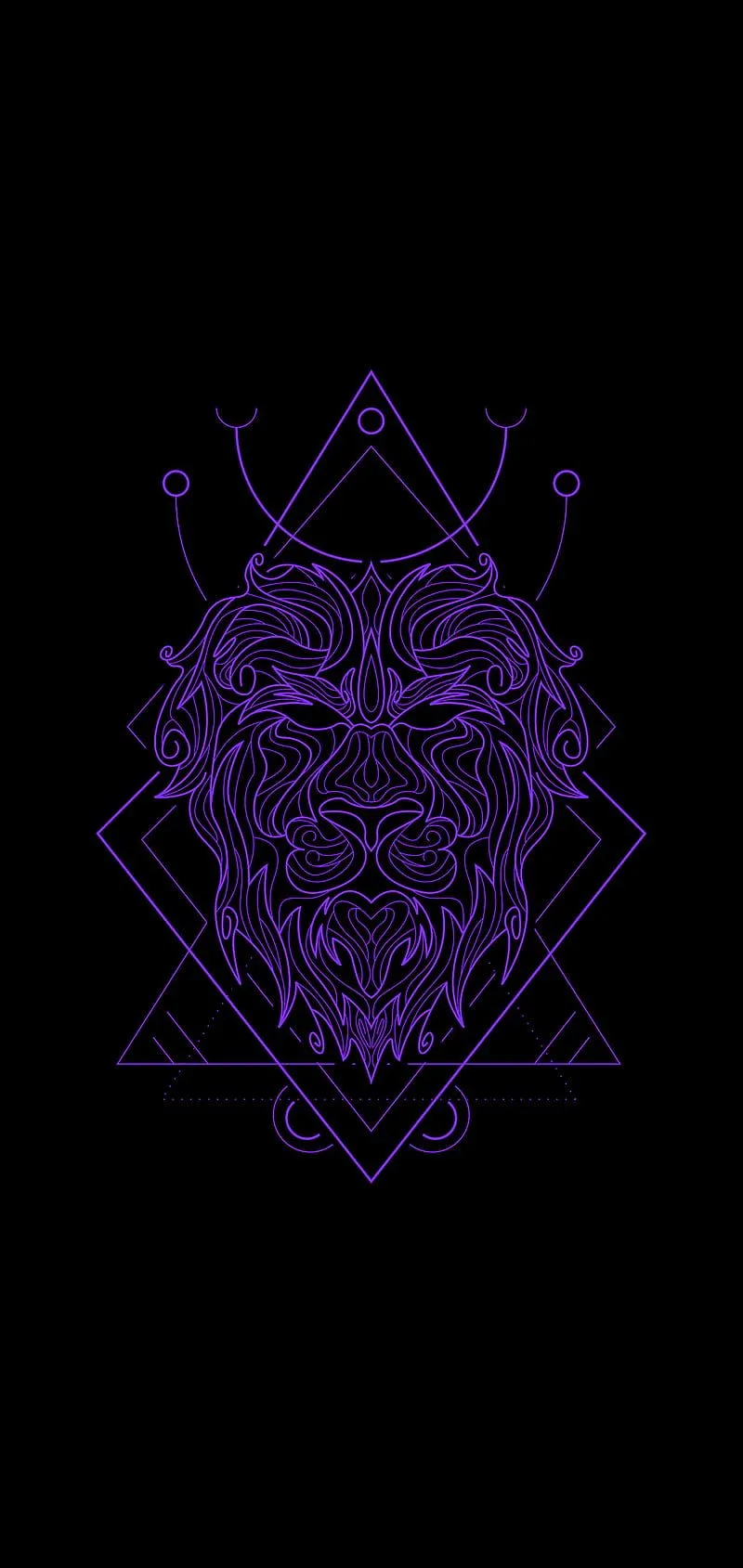 S10 Zodiac Leo, Kiss, S10, astrology, black, horoscope, leo, lion, purple, s10 cutout, HD phone wallpaper