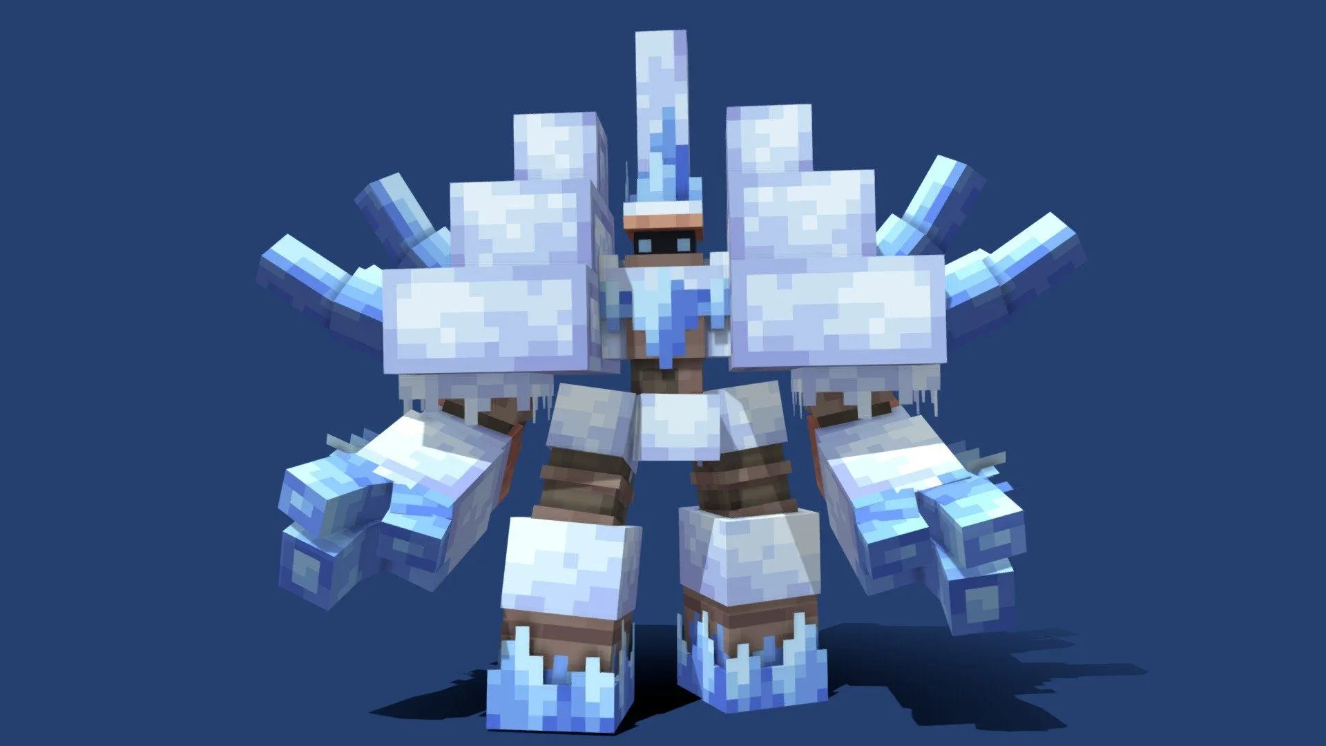 Garganacl Staff Regular (Cobblemon) model by PokeResort [a4da584]
