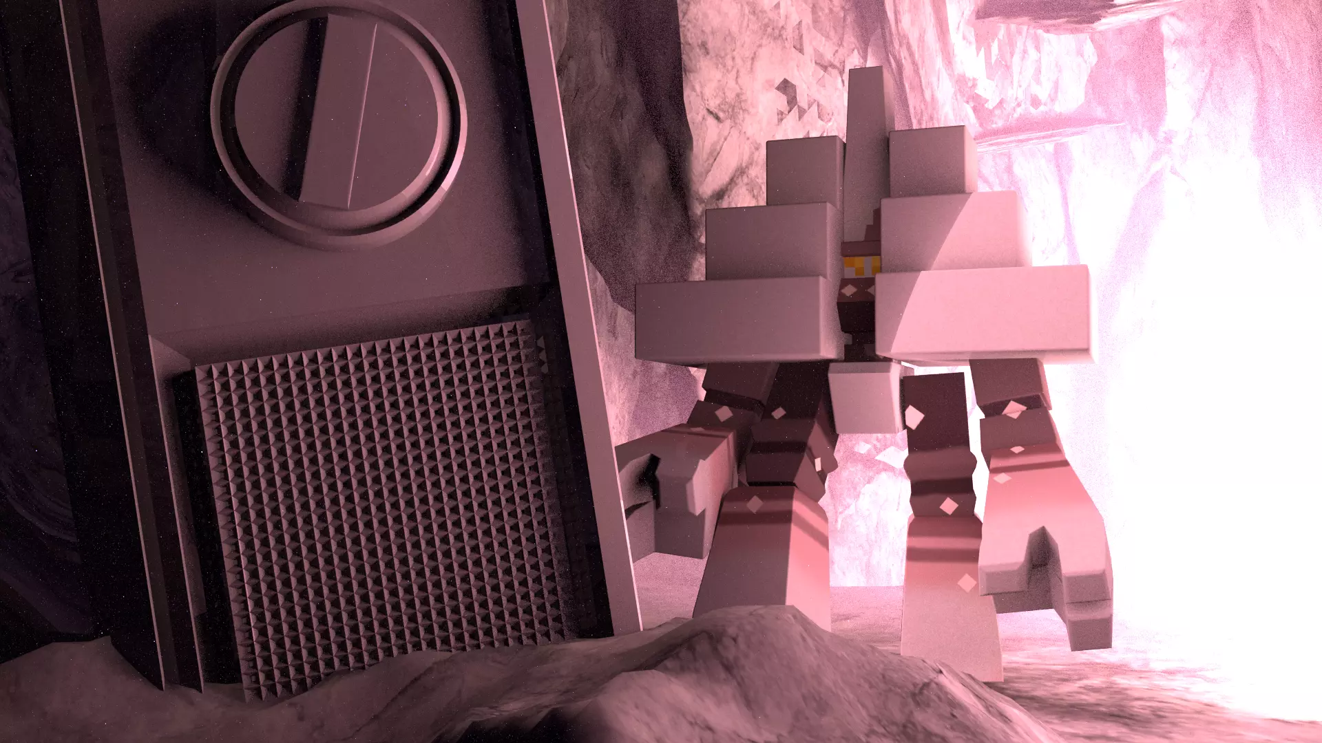 Gigansel 3D Model Free VR / AR / Low Poly Texture
