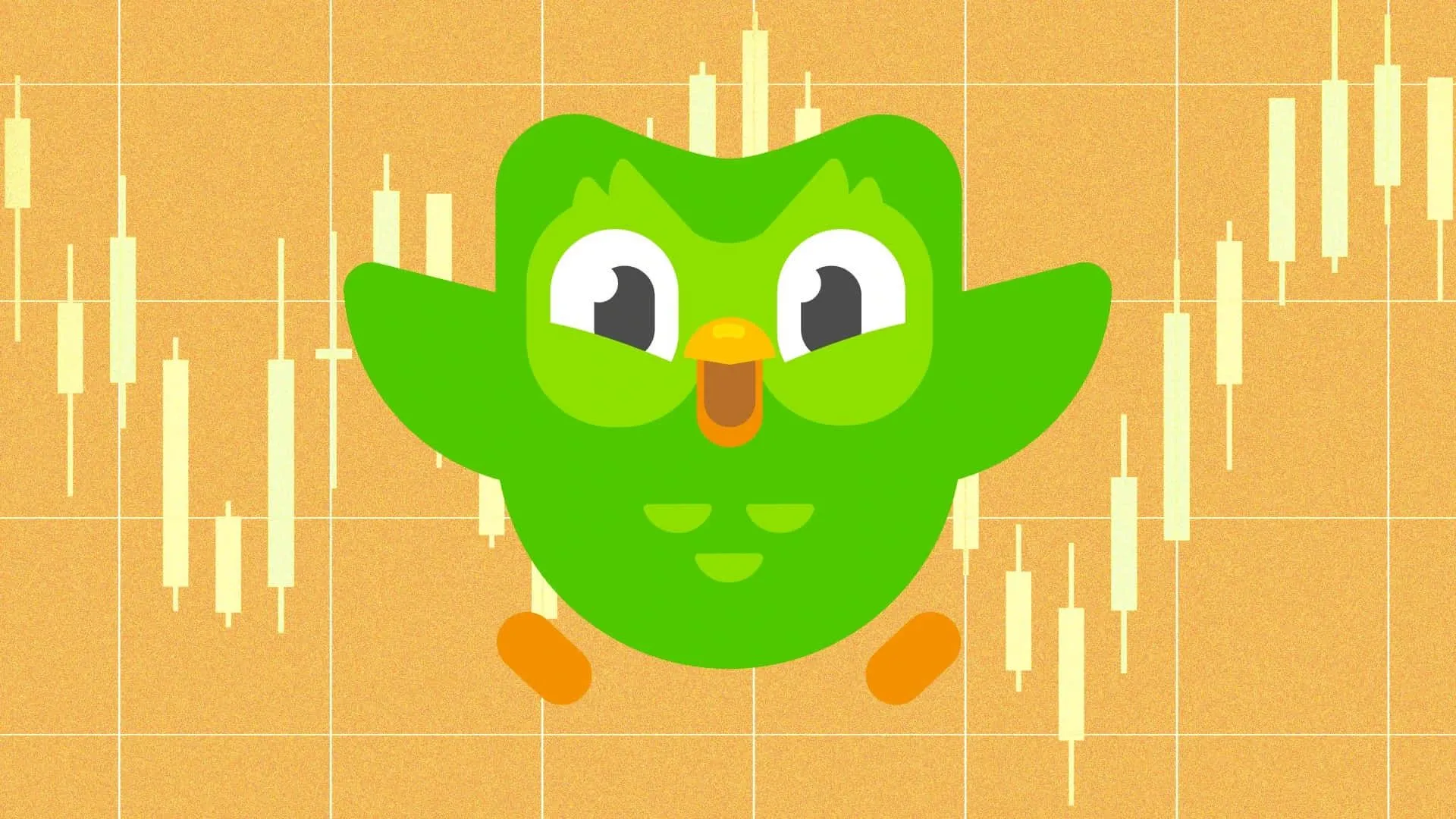 Download Duolingo Stock Market Trends Wallpaper