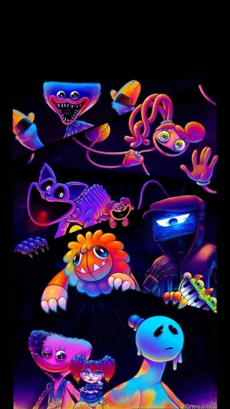 wallpaper de poppy playtime 4