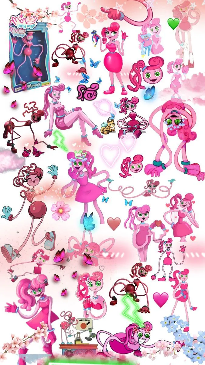 Made by: me using: Picsart game: poppy playtime. Poppy playtime ballerina, Make your own poppy playtime character, Poppy playtime wallpaper aesthetic
