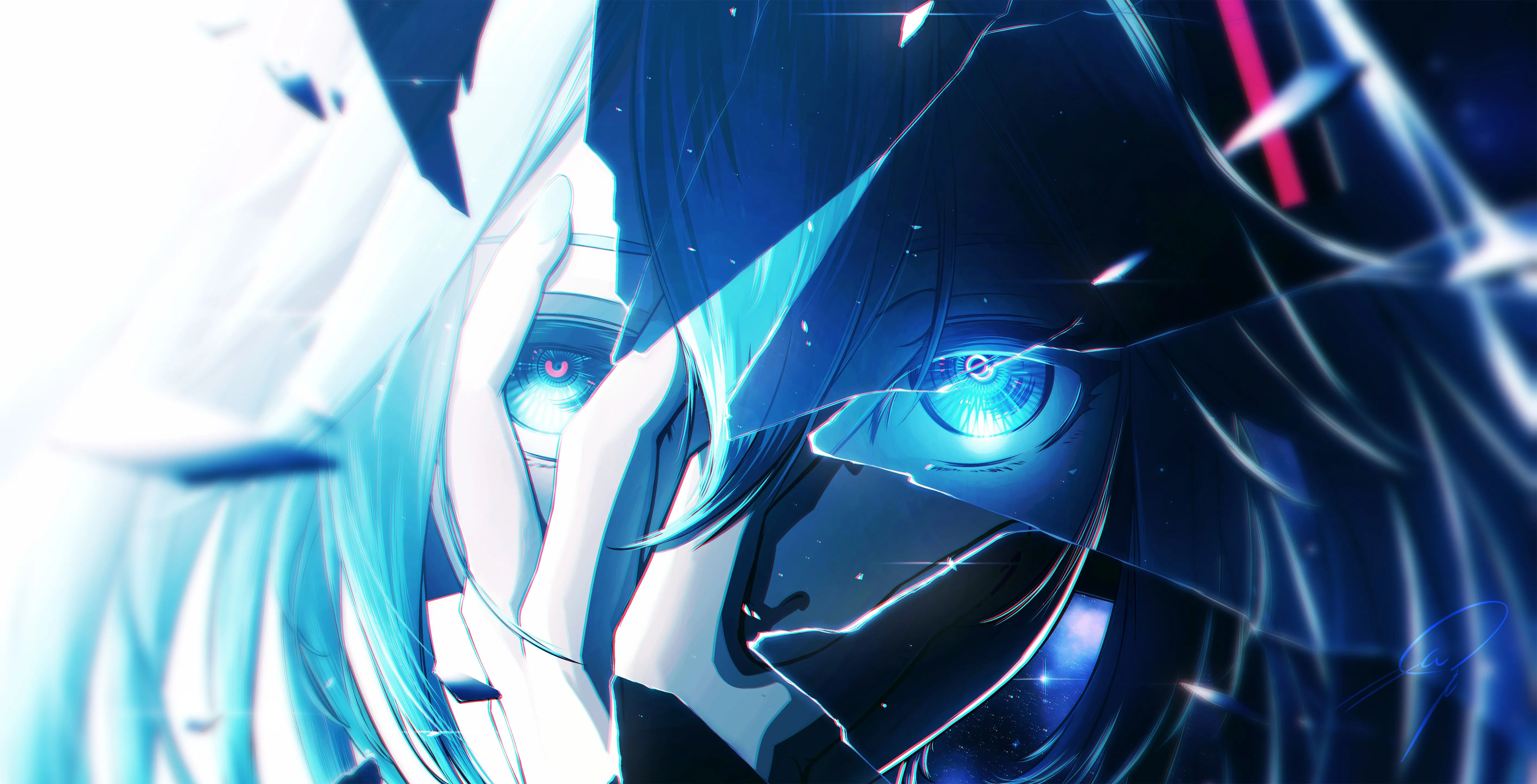 Hatsune Miku Wallpaper 4K, Ultrawide, Futuristic, Vocaloid