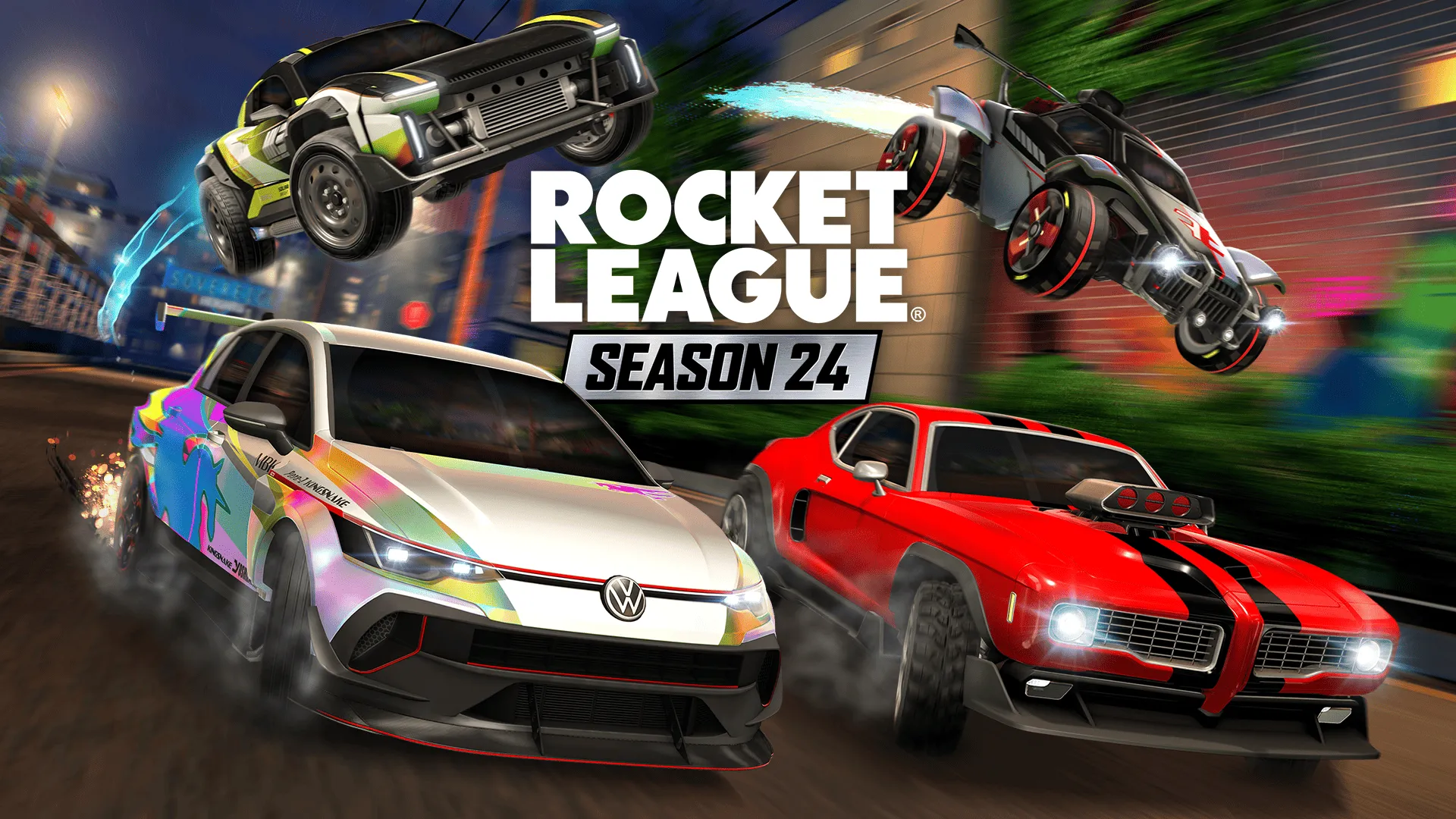 Rocket League Heads to the Streets in Season 24