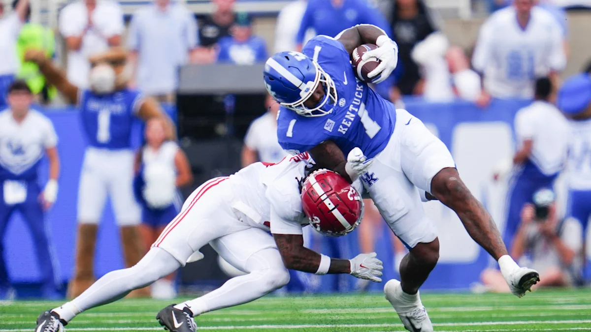 Kentucky RB CJ Baxter's Emotional Comeback Reaches Special Milestone After Years of Injuries