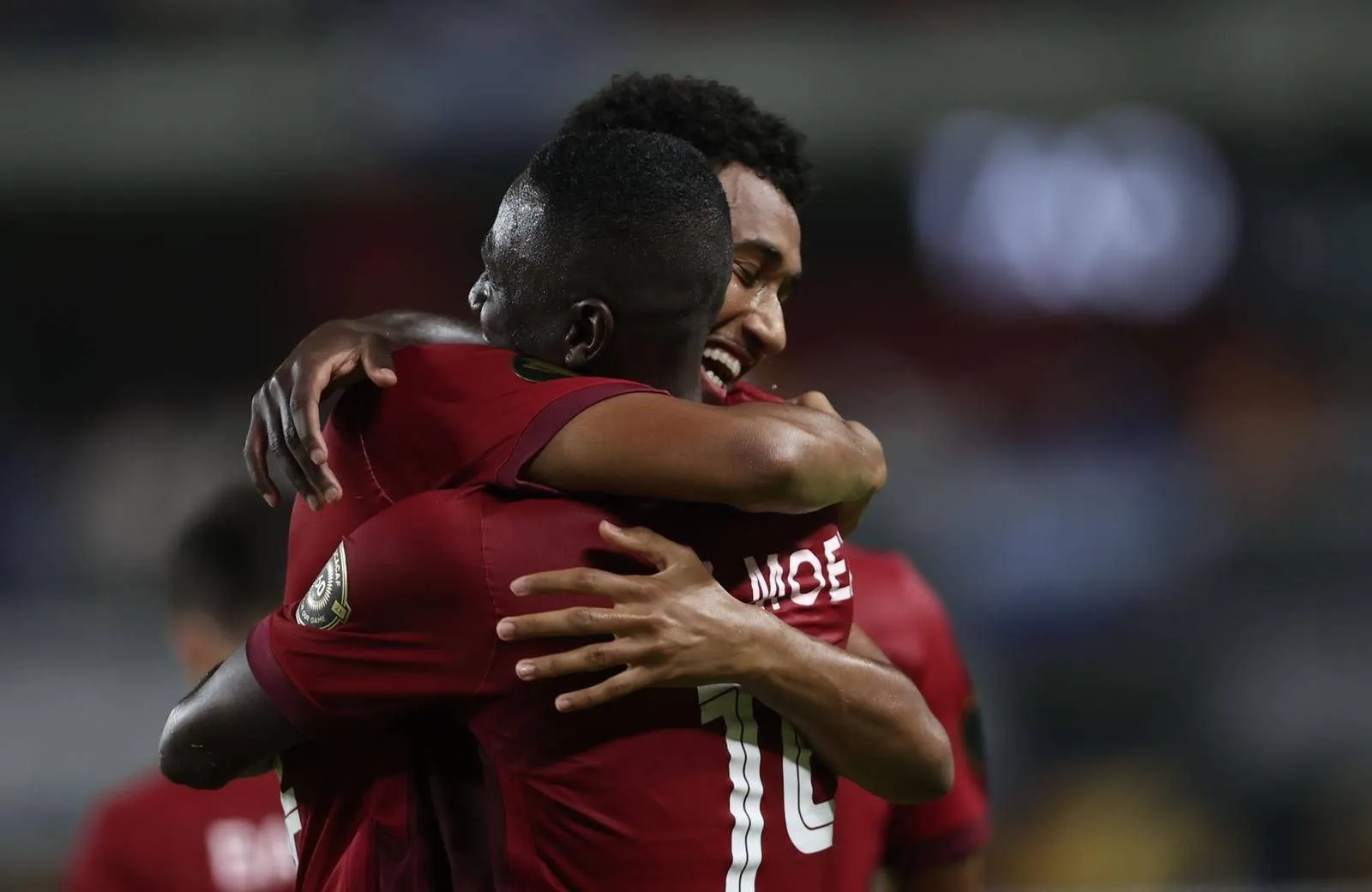 Download Qatar National Football Team Homam Ahmed Wallpaper