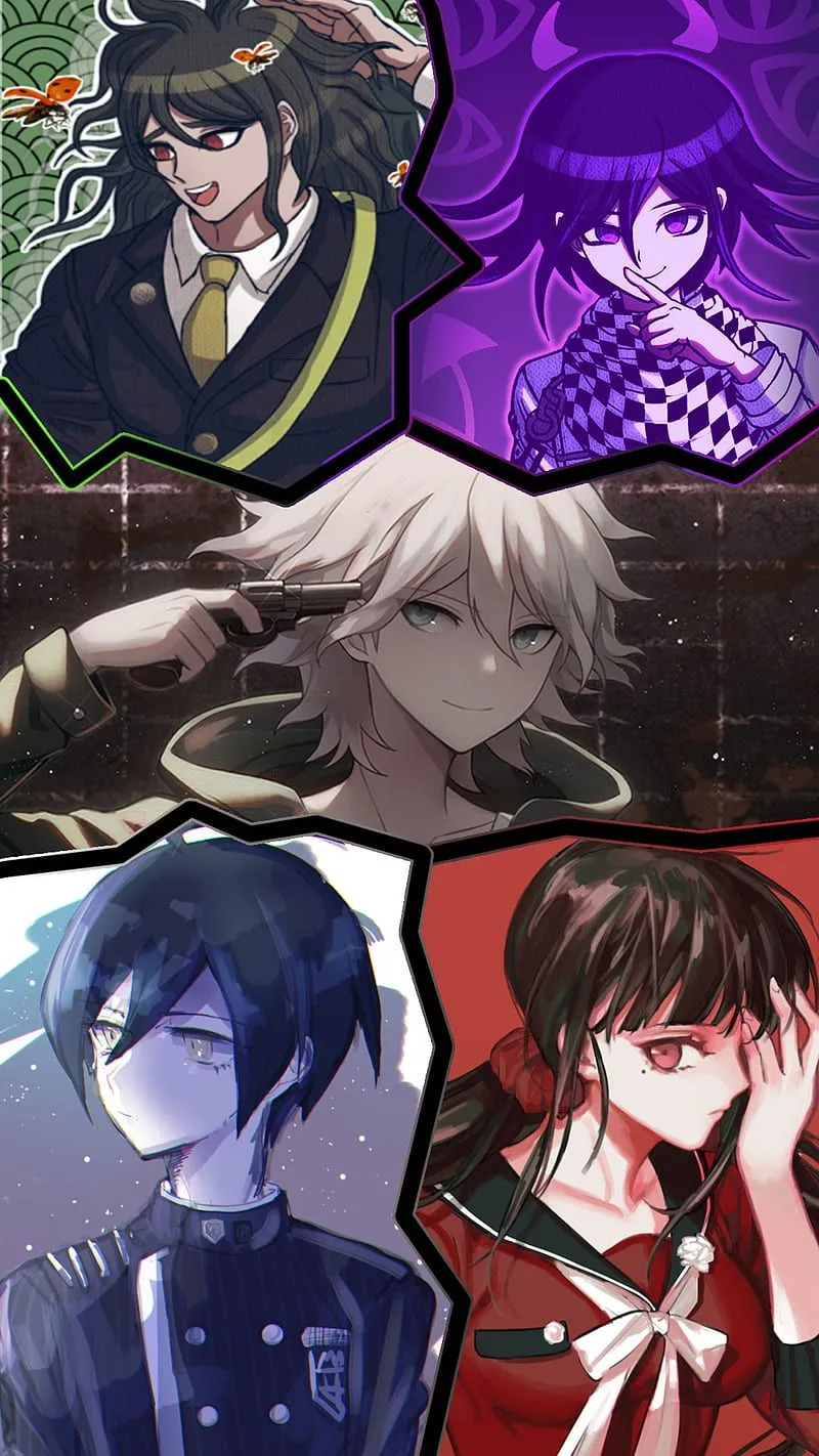 Danganronpa, danganronpa v3, gonta gokuhara, kokichi danganronpa, kokichi ouma, HD phone wallpaper