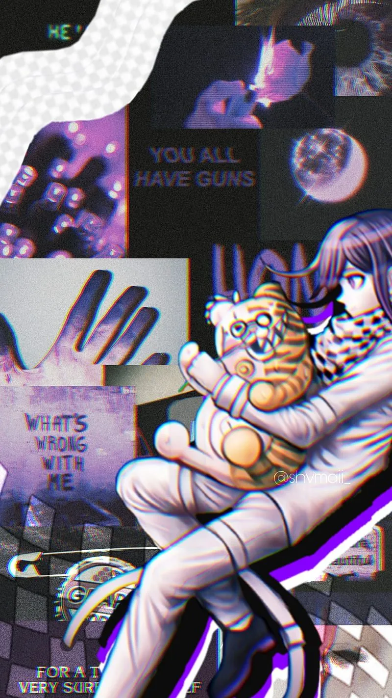 4800x900px, 4K free download. I did it lol, danganronpa, danganronpa v3, drv3, kokichi, kokichi oma, kokichi ouma, HD phone wallpaper