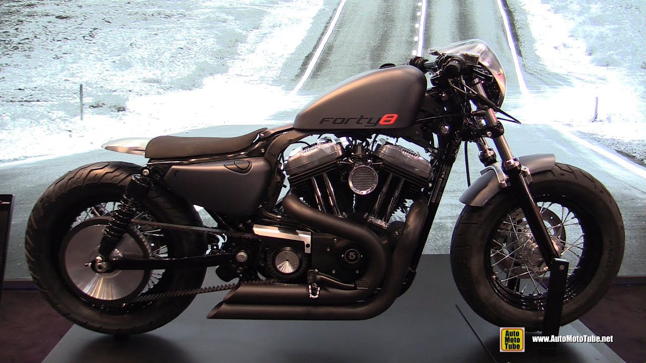 Harley Davidson Sportster Forty Eight customized by Rizoma EICMA Milan