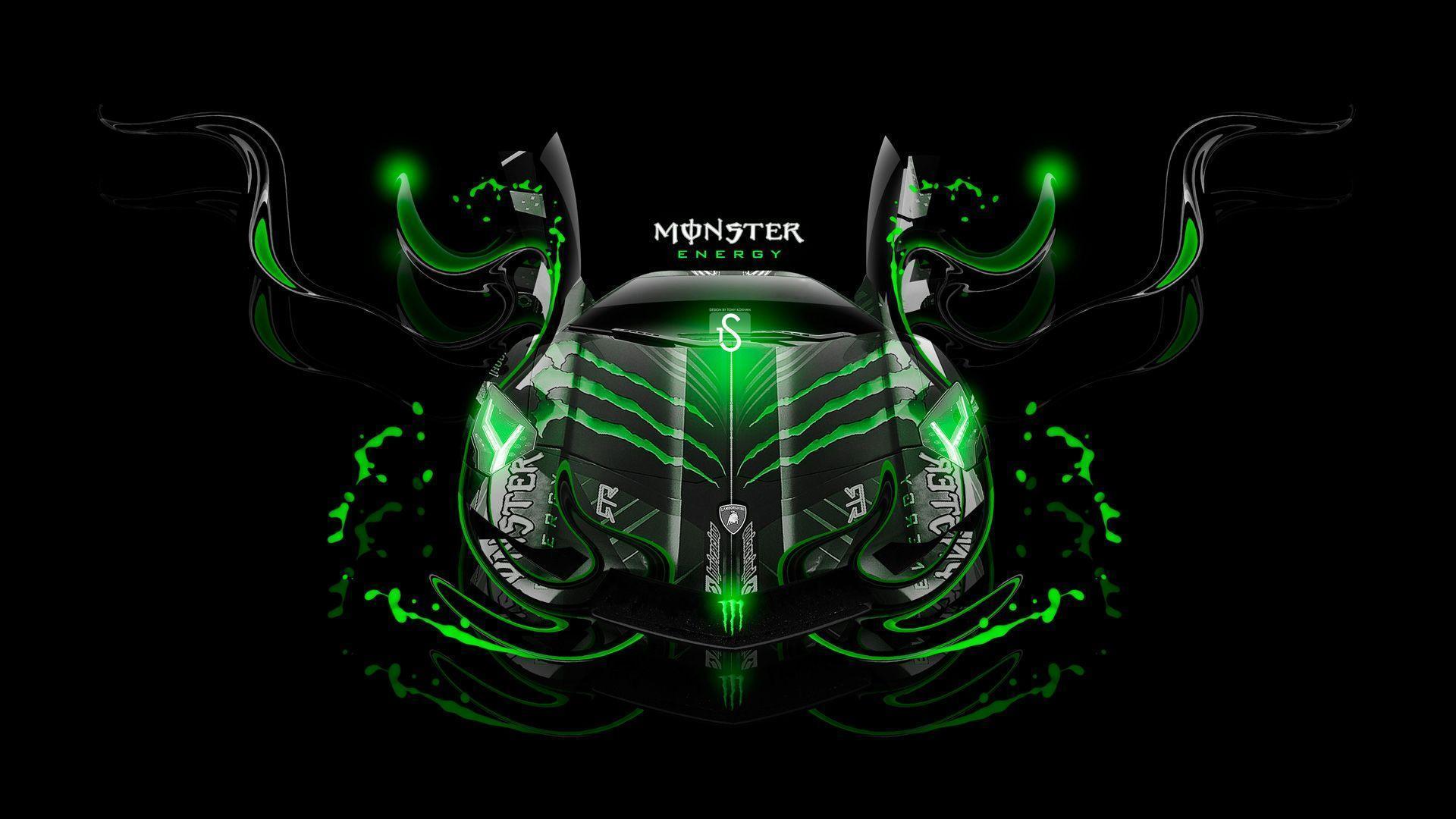 Monster Energy Wallpaper HD. Wallpaper, Background, Image, Art