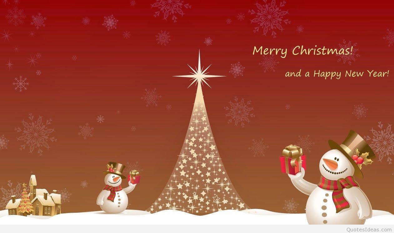 Merry Christmas And Happy New Year Wallpapers - Wallpaper Cave