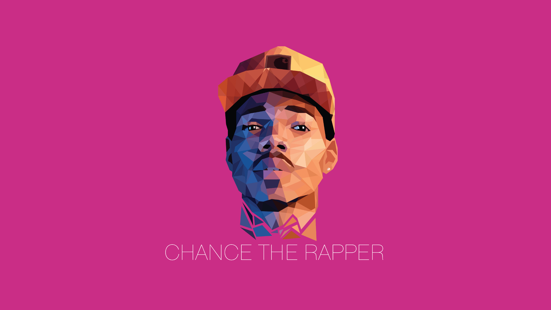 Anyone know of any dope HD chance the rapper computer wall paper?