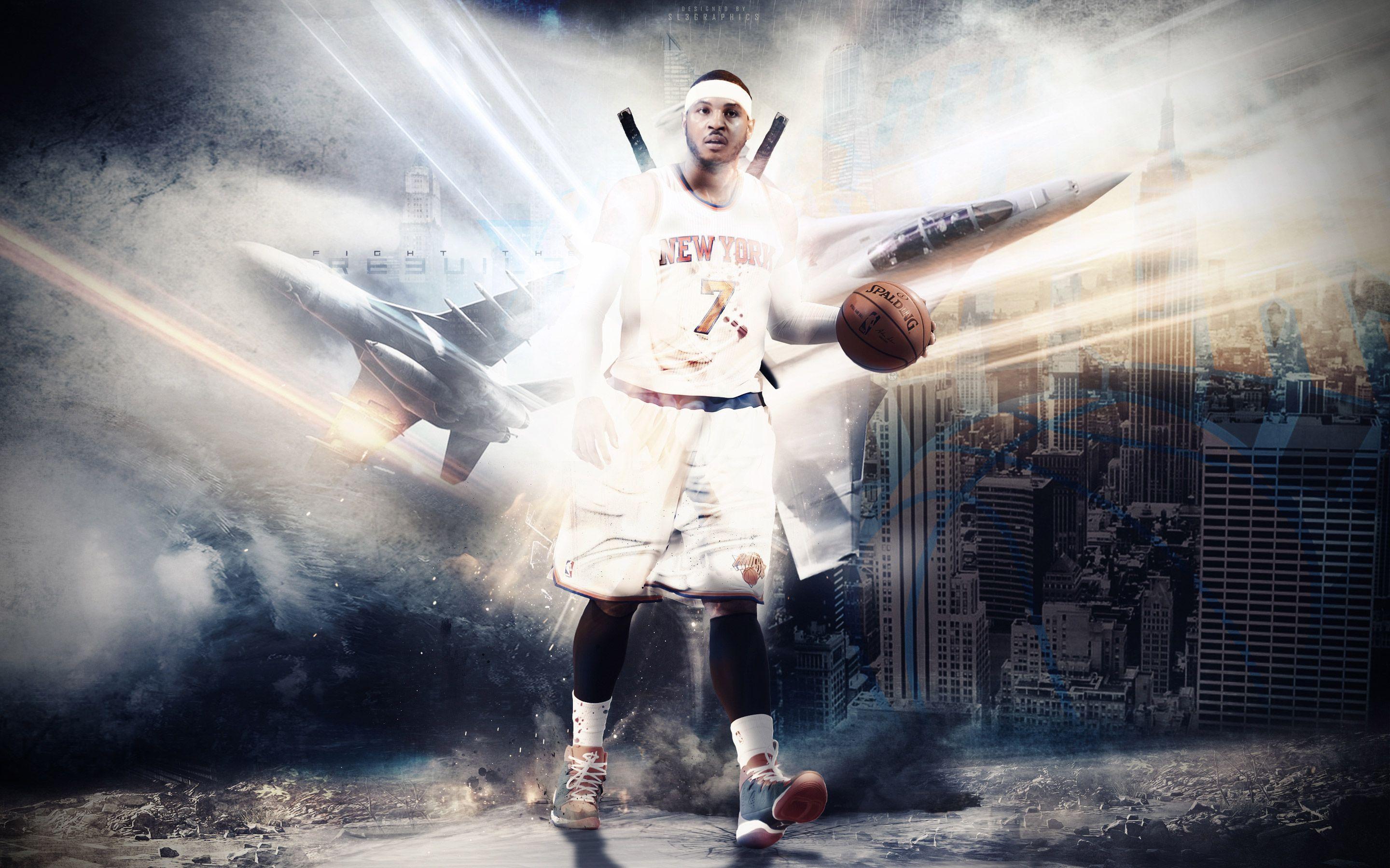 Melo NY Knicks 2015 Wallpaper