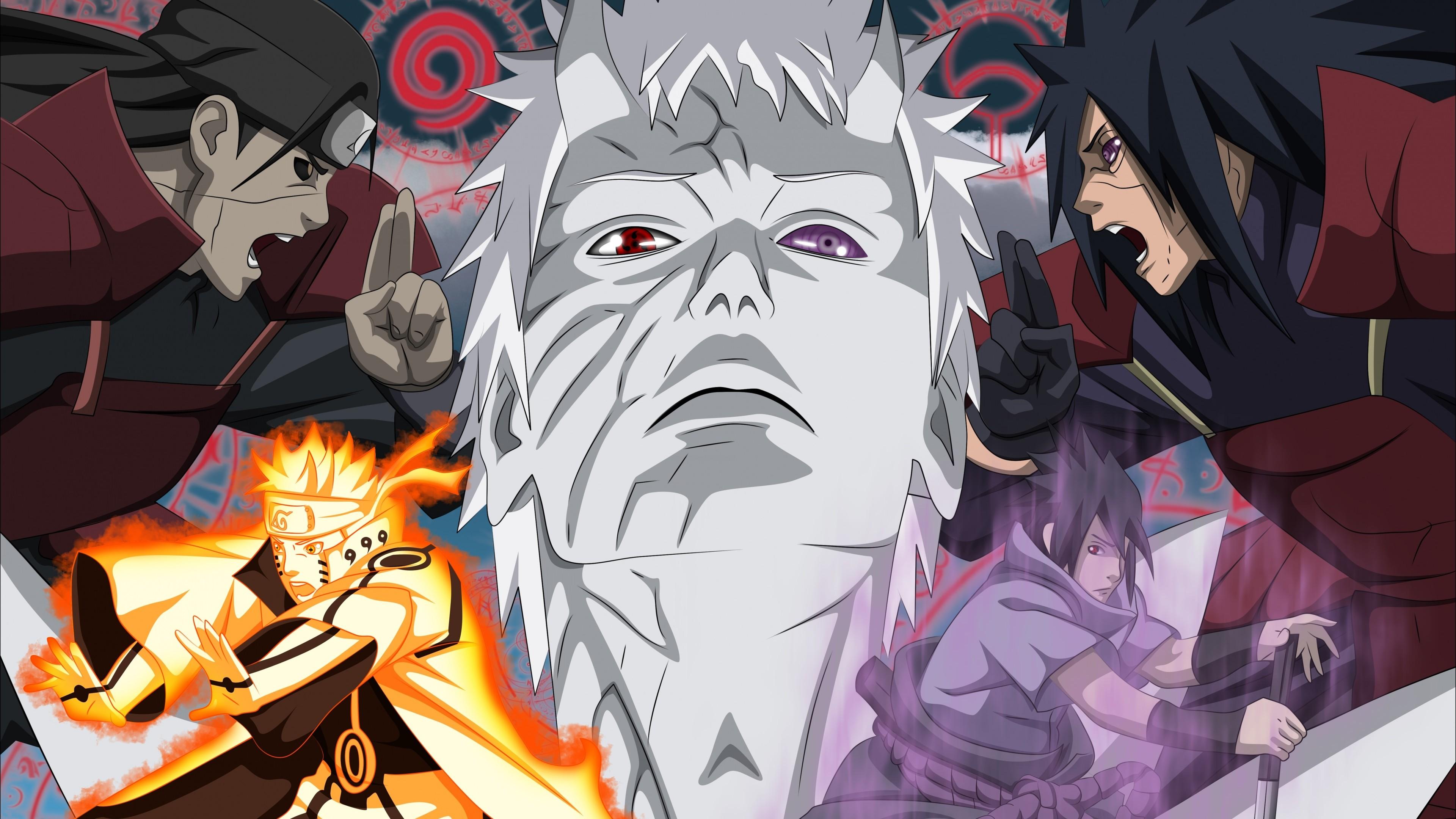 naruto 4K wallpaper for your desktop or mobile screen free