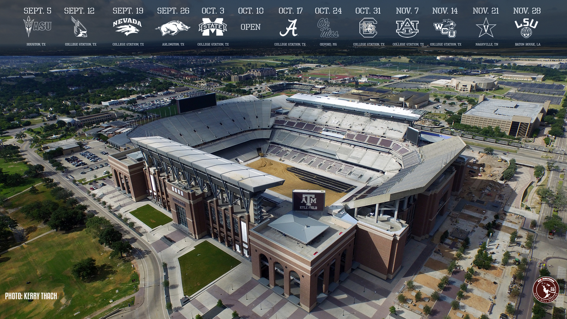 New Texas A&M wallpaper of Renovated Kyle Field for your phones