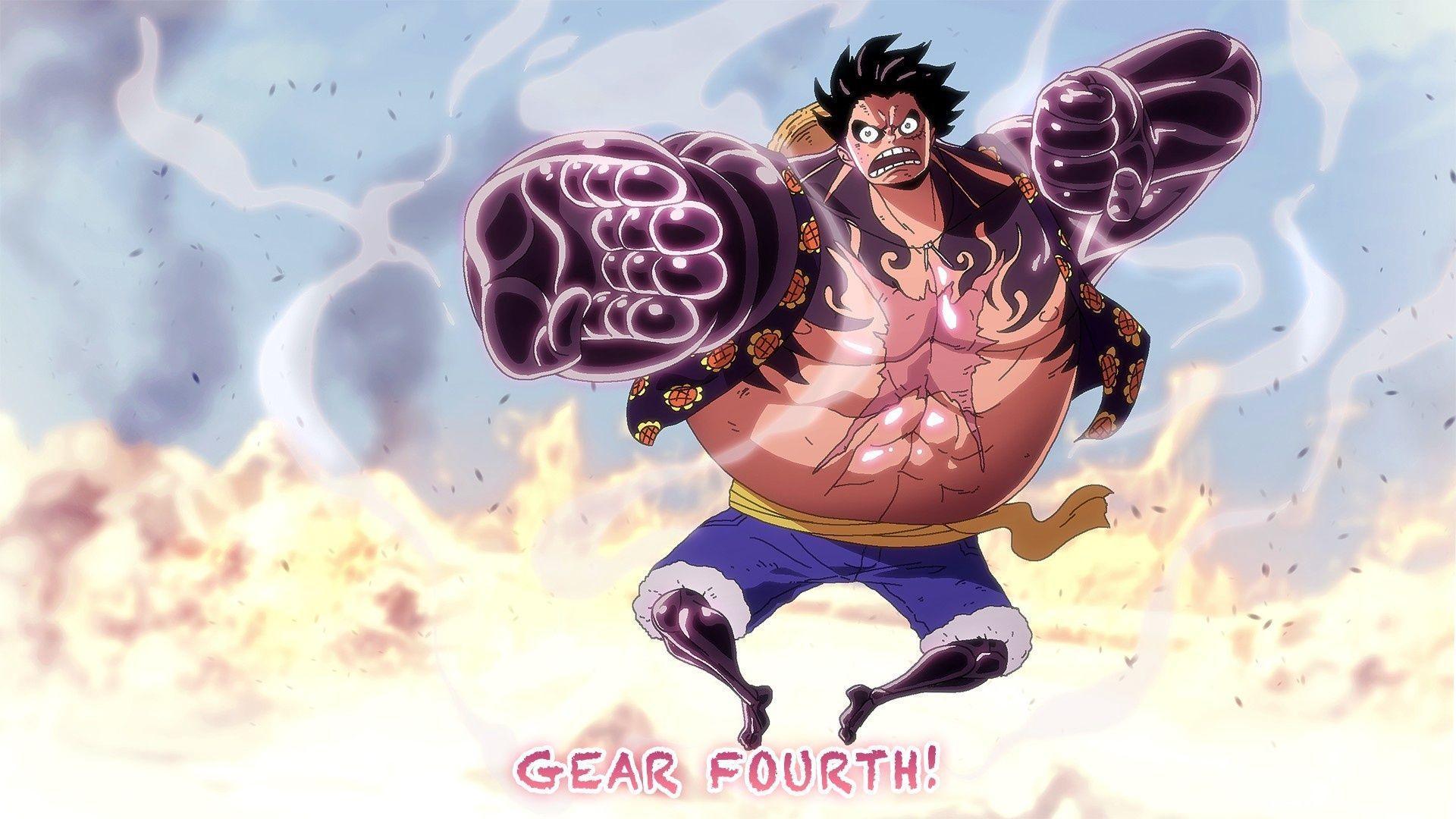 Monkey D. Luffy (Gear fourth) Full HD Wallpaper and Background