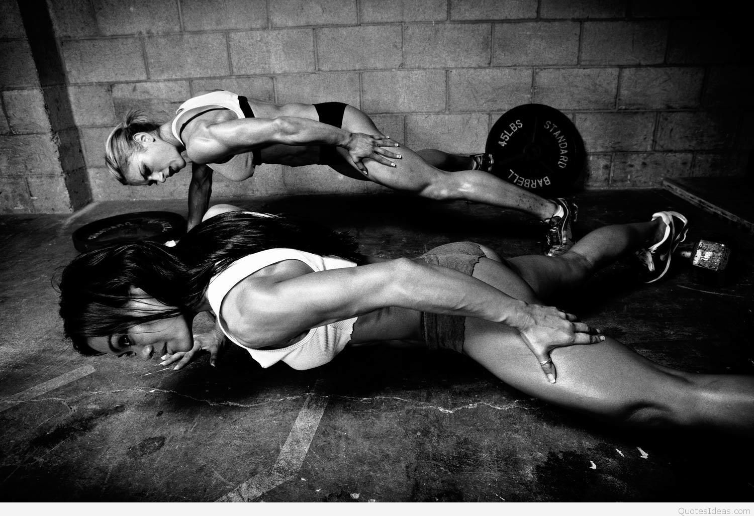 Fitness female bodybuilding wallpaper