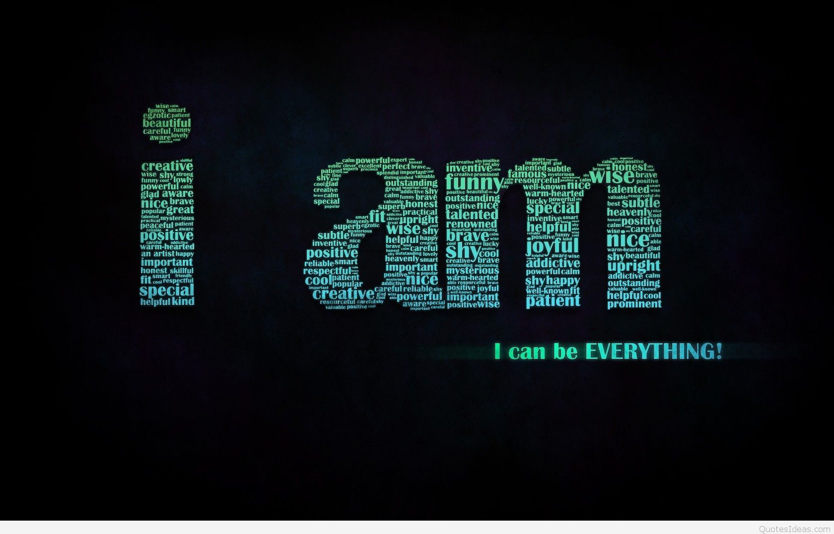 I can be everything quote and wallpaper bodybuilding