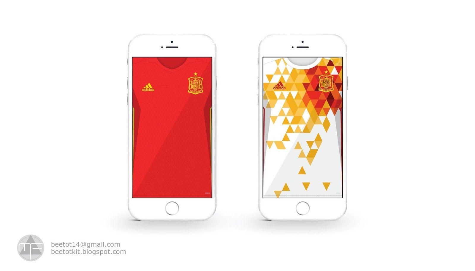 Beetot Kit: Spain Kit Euro 2016 Iphone 6 Wallpapers