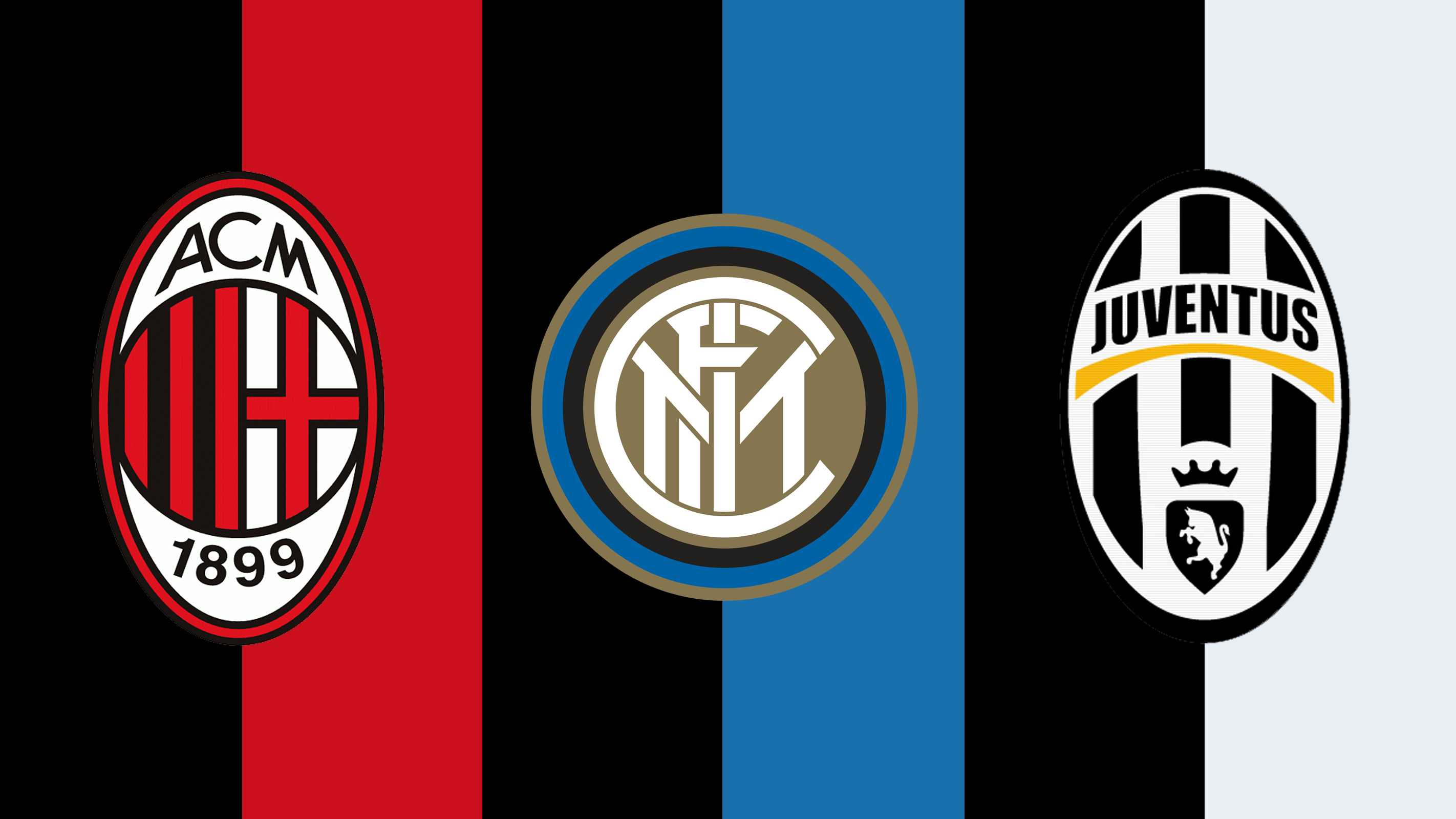team: Juventus vs Milan vs Inter