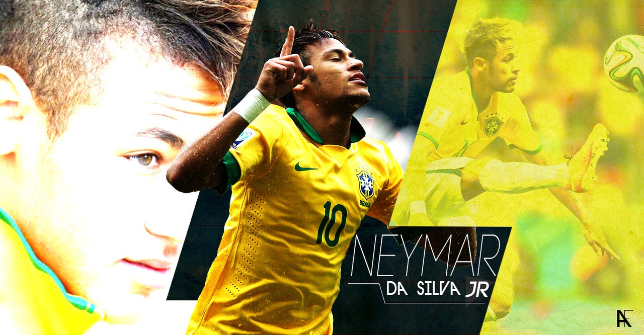 Neymar in a Brazil National Team wallpaper. Neymar Jr and PSG