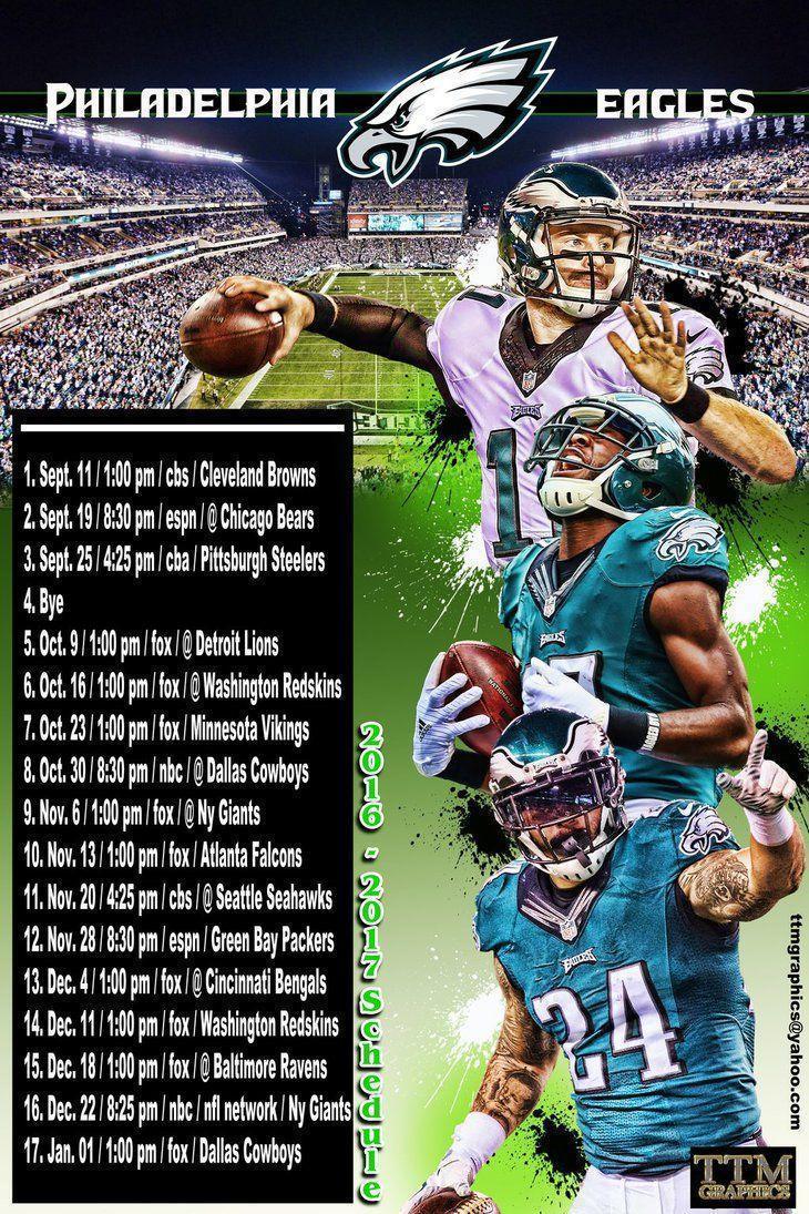 Philadelphia Eagles 2016 2017 Season Scheduleresi