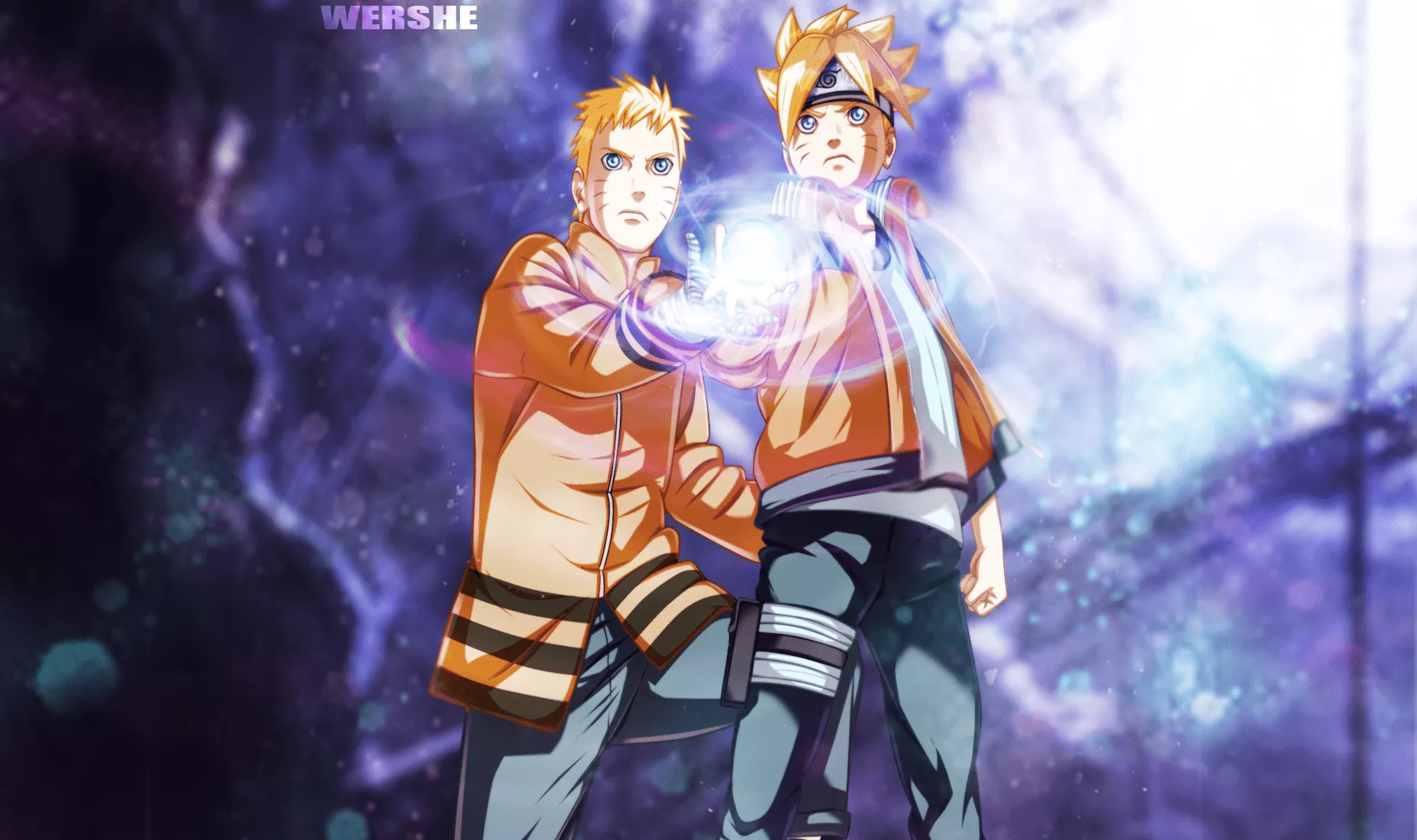Naruto and Boruto HD Wallpaper: Epic