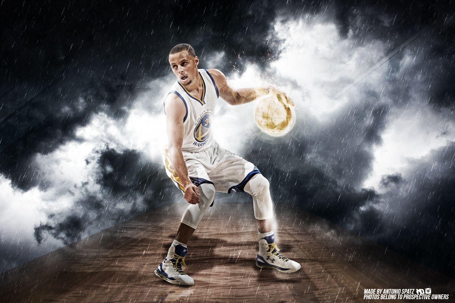 Stephen Curry Splash Wallpaper