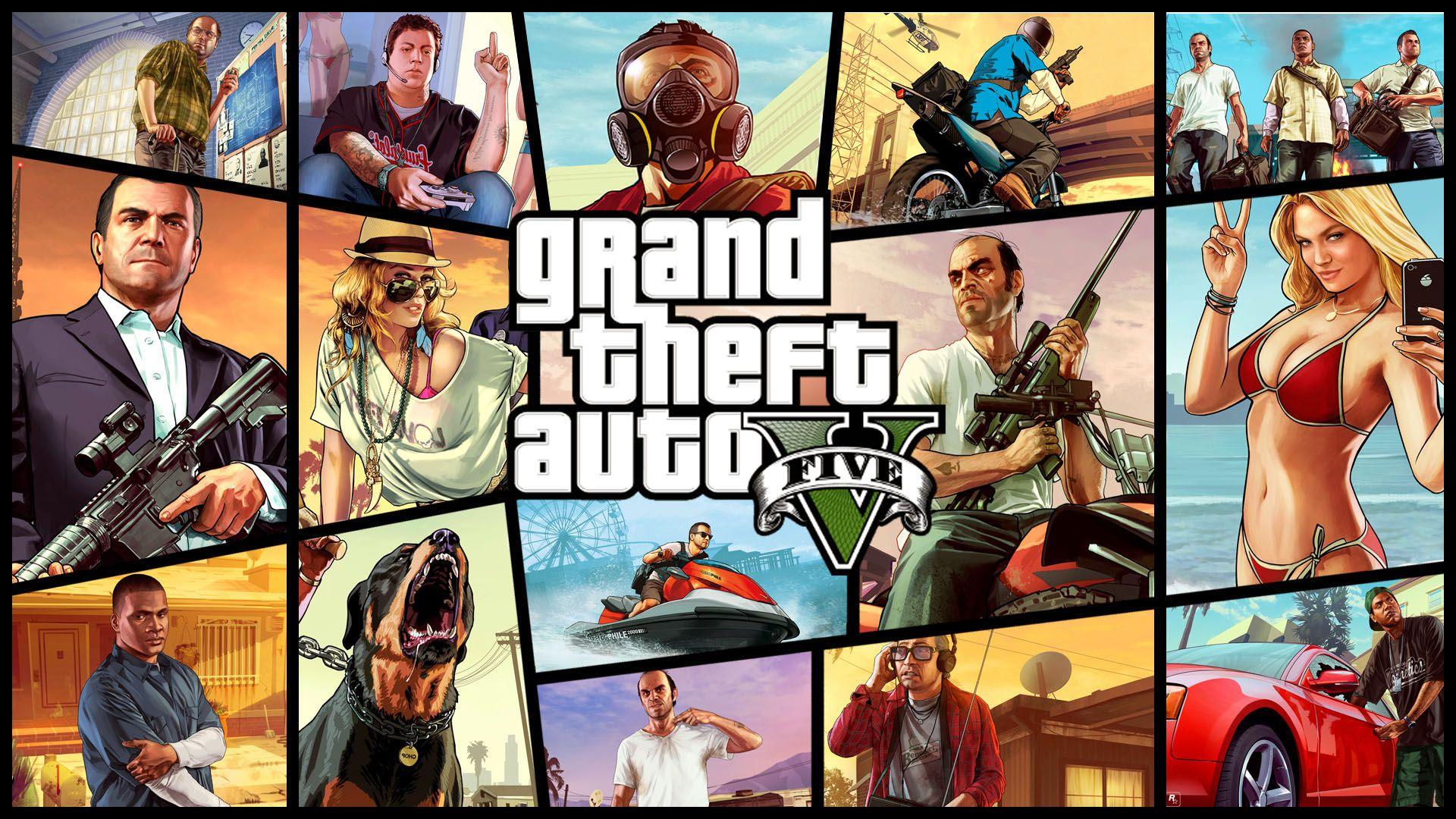 grand theft auto v backgrounds