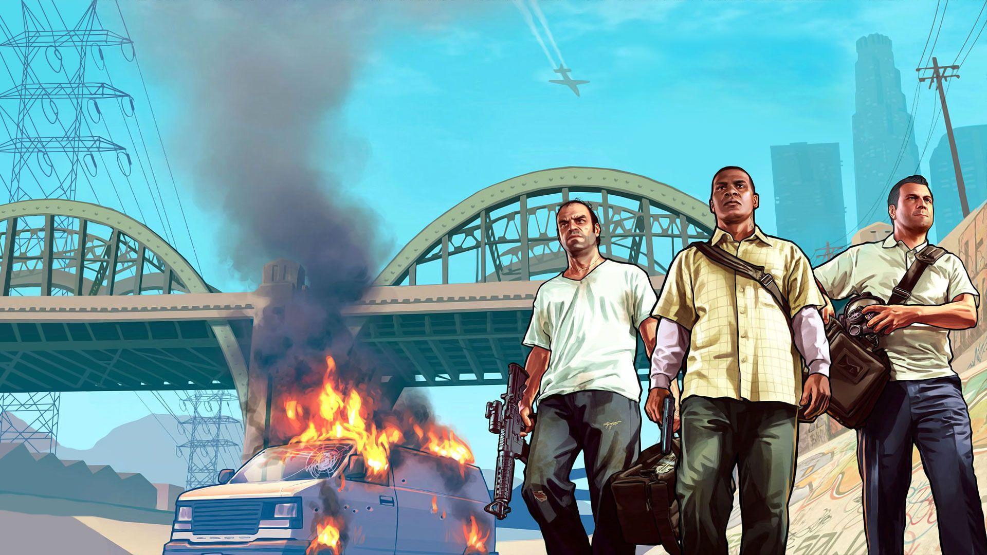 500+ Grand Theft Auto V HD Wallpapers and Backgrounds