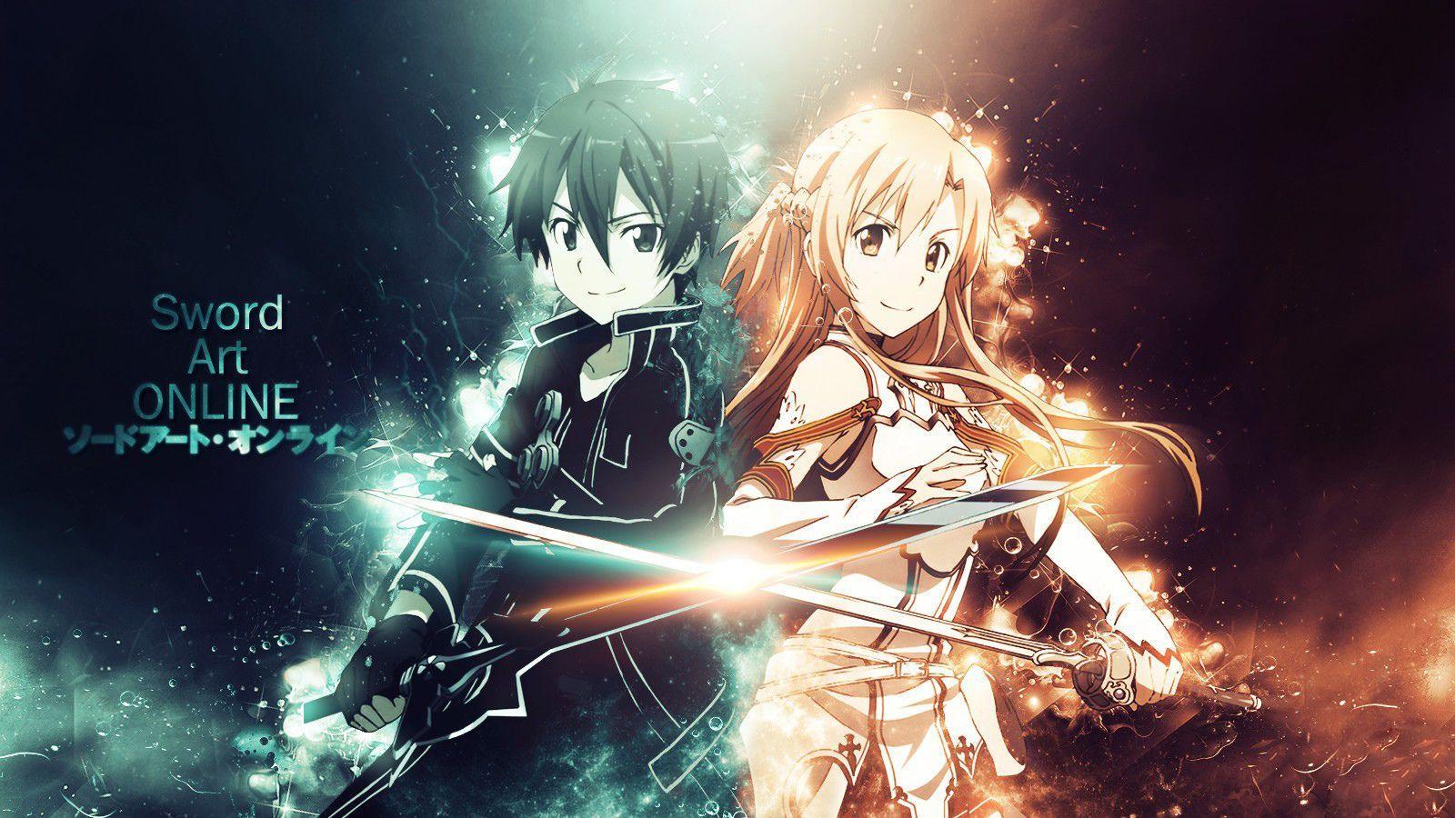 Kirito and Asuna  Sword Art Online wallpaper  Anime wallpapers  33018