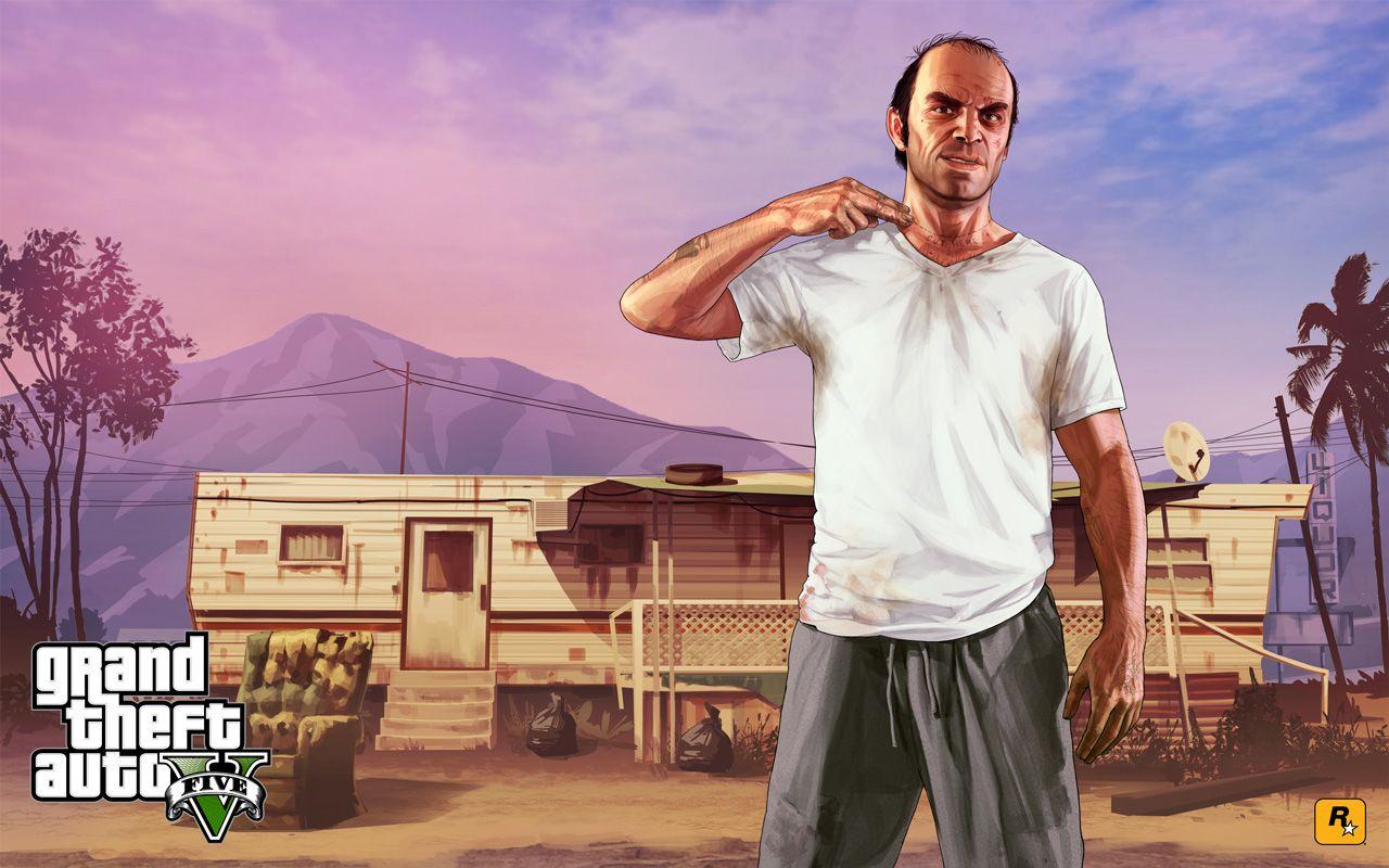 Download GTA iPhone Fearless Trevor Wallpaper