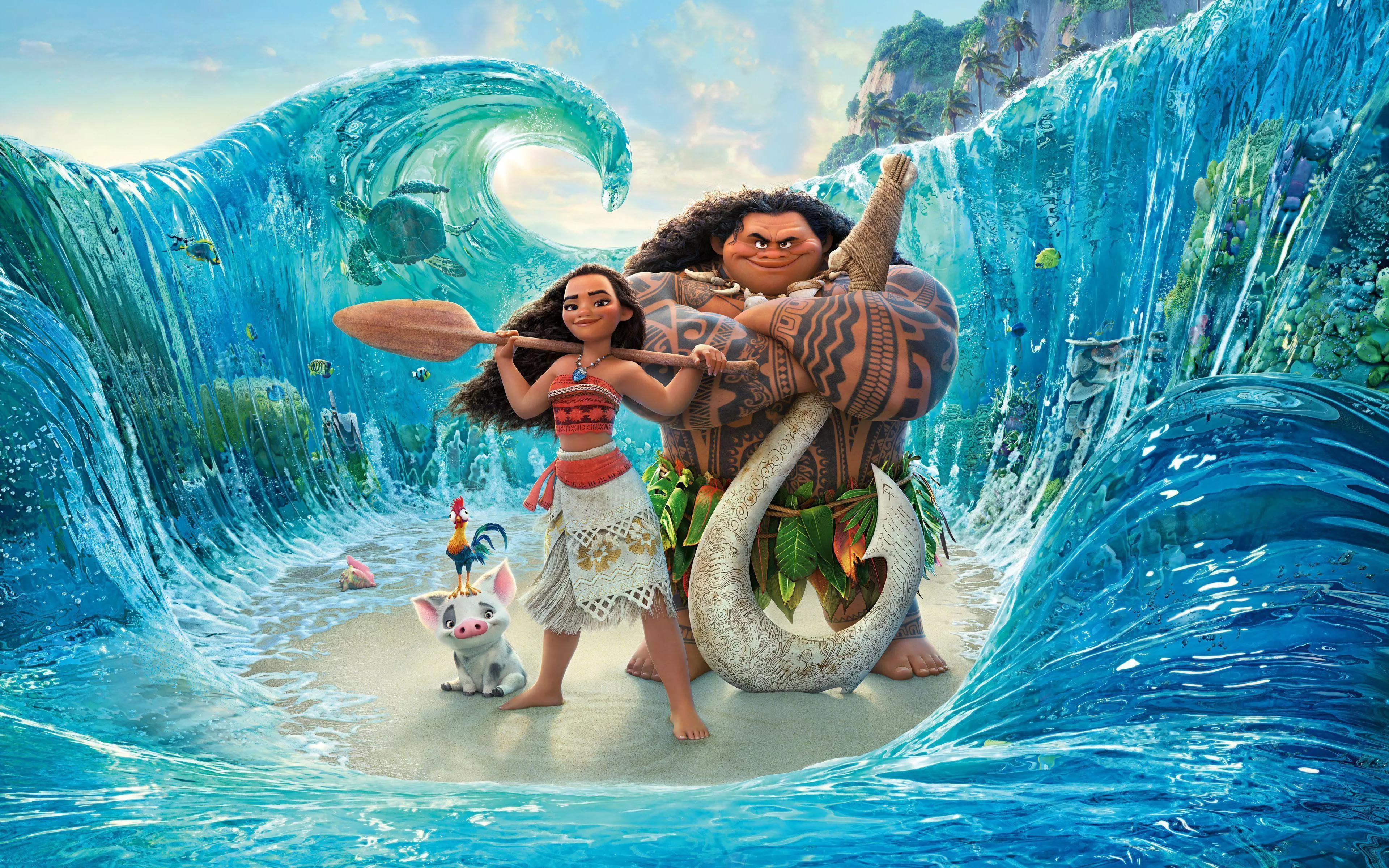 Moana 2016 HD 4K 8K Wallpaper