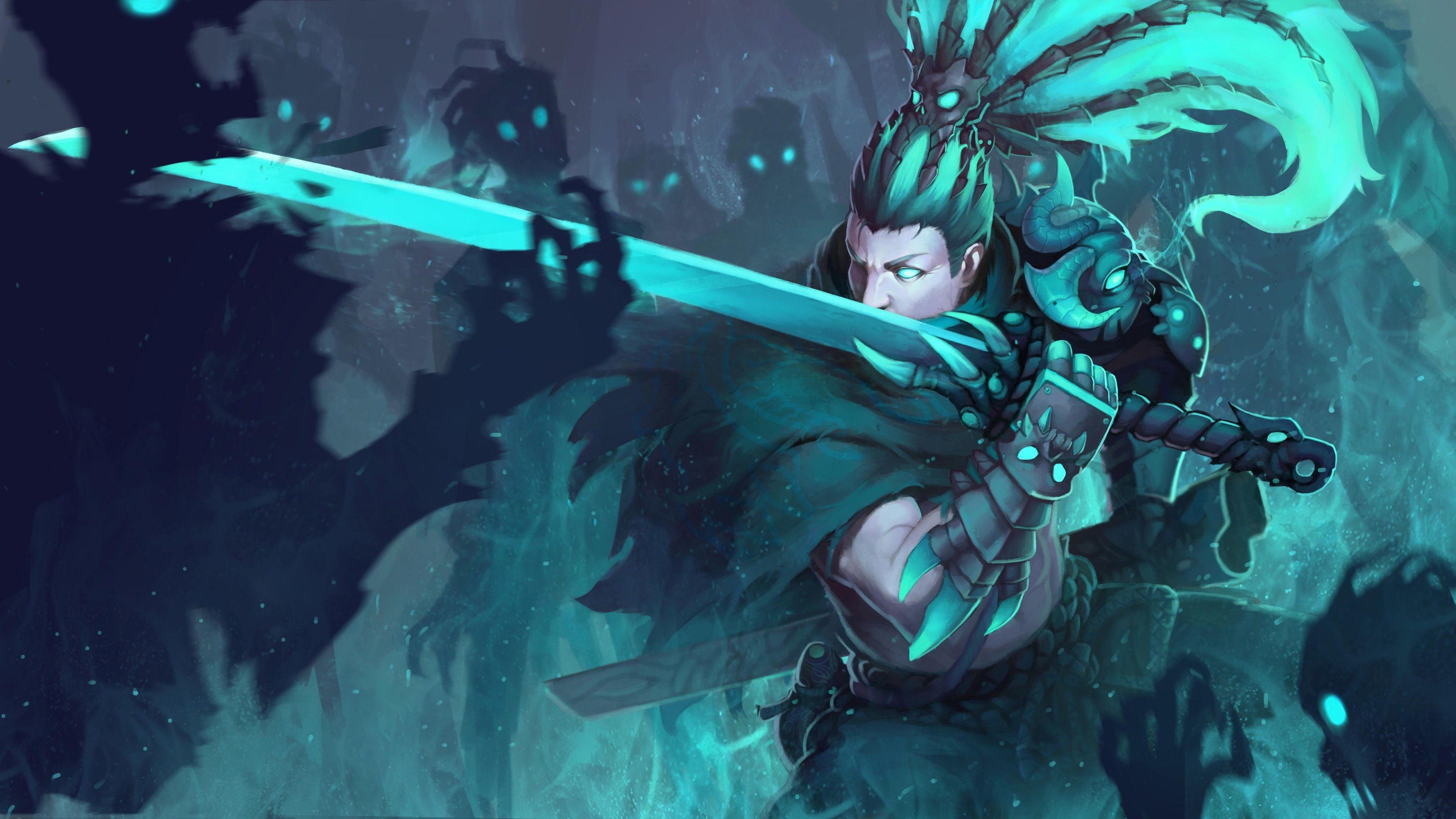 League Of Legends Background Yasuo Wallpaper Image, Anime