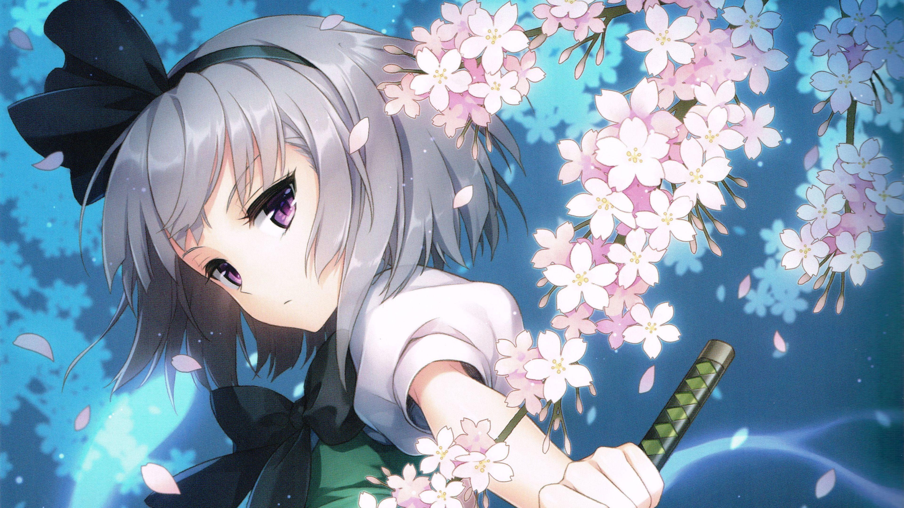 Anime Fantasy Girl 4K Wallpaper For Desktop Of Fantasy Anime
