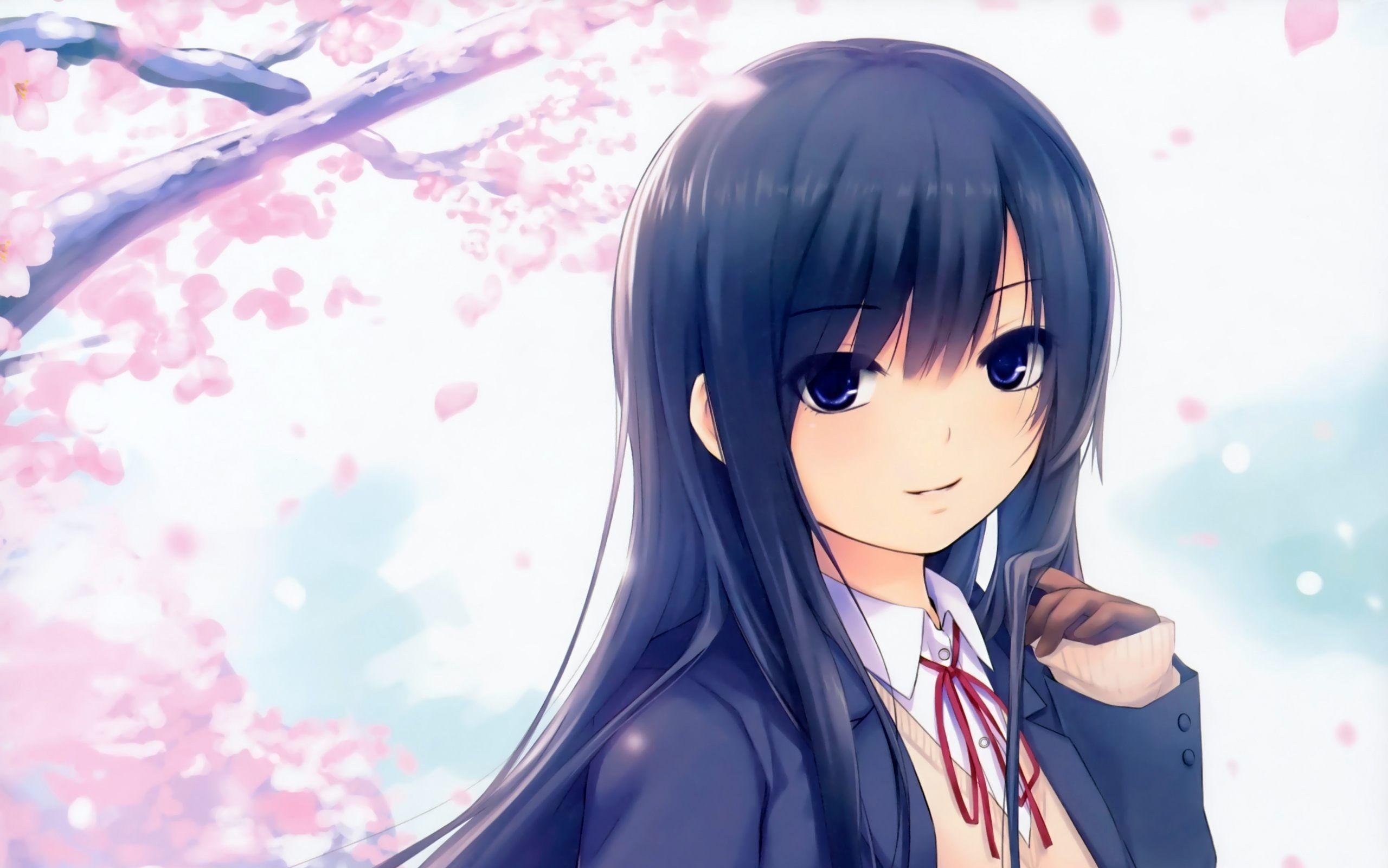 Beautiful Anime Girl Wallpaper For Laptop, Desktop & Mobile