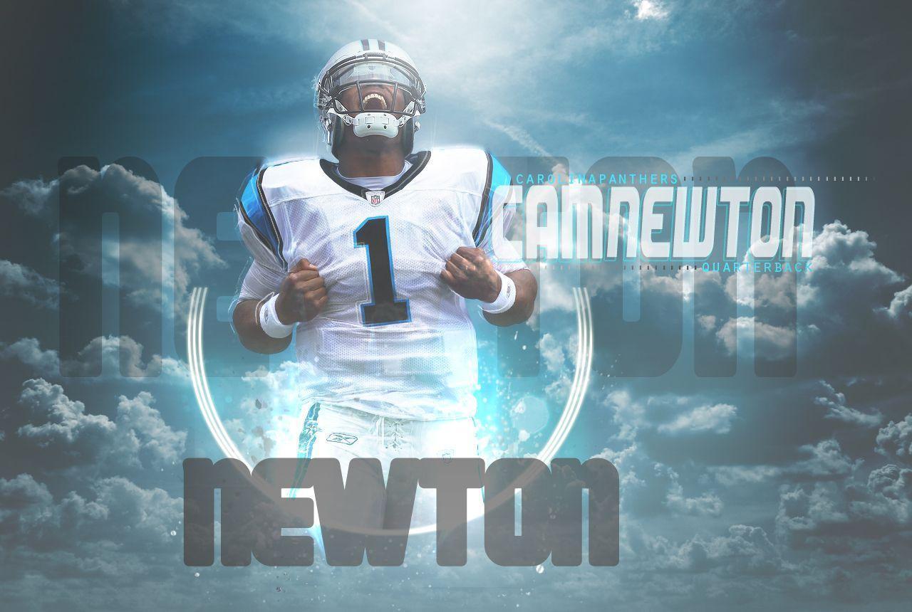 Download Cam Newton Number 1 Wallpaper