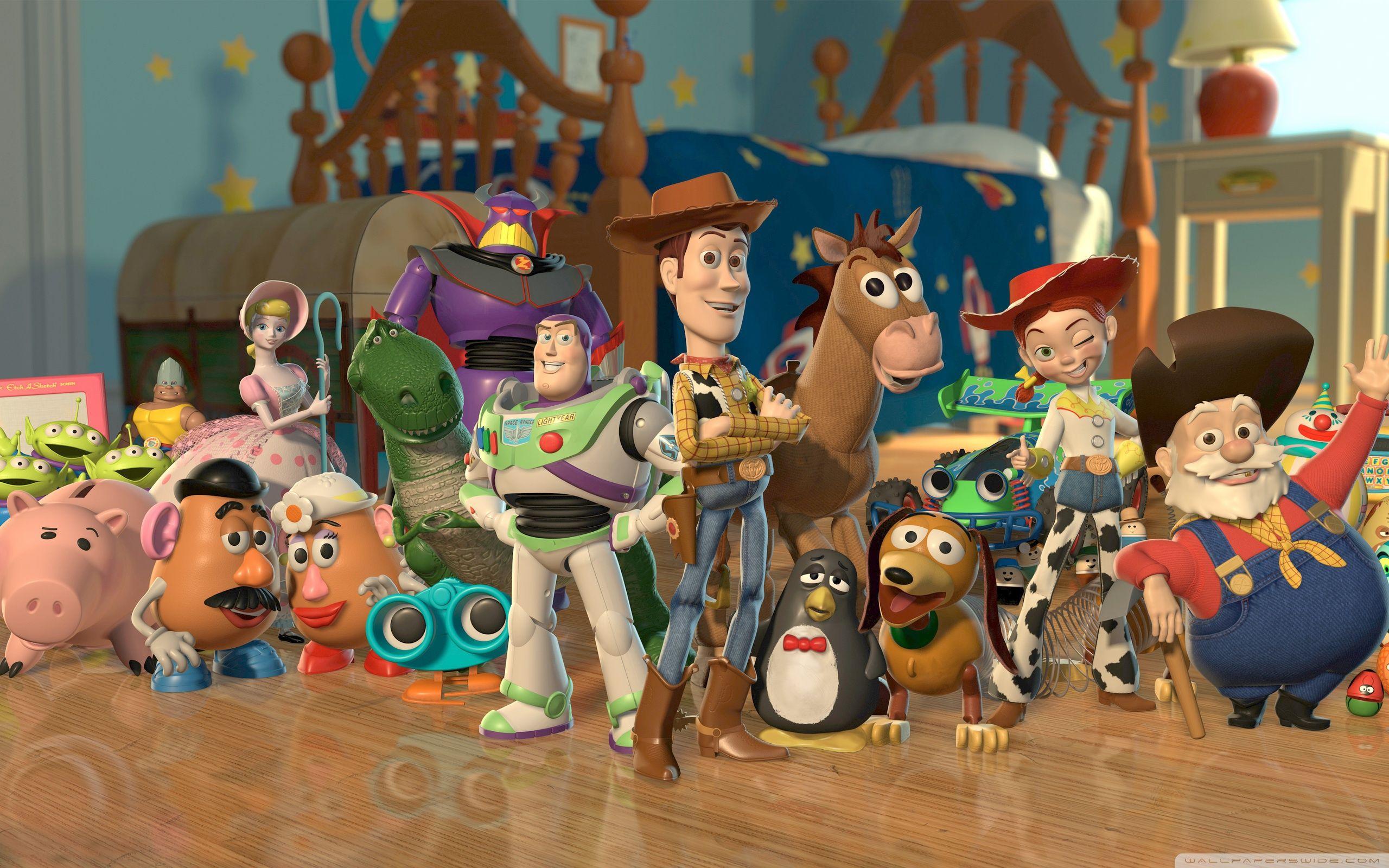 Toy Story 2 Characters HD desktop wallpaper, High Definition