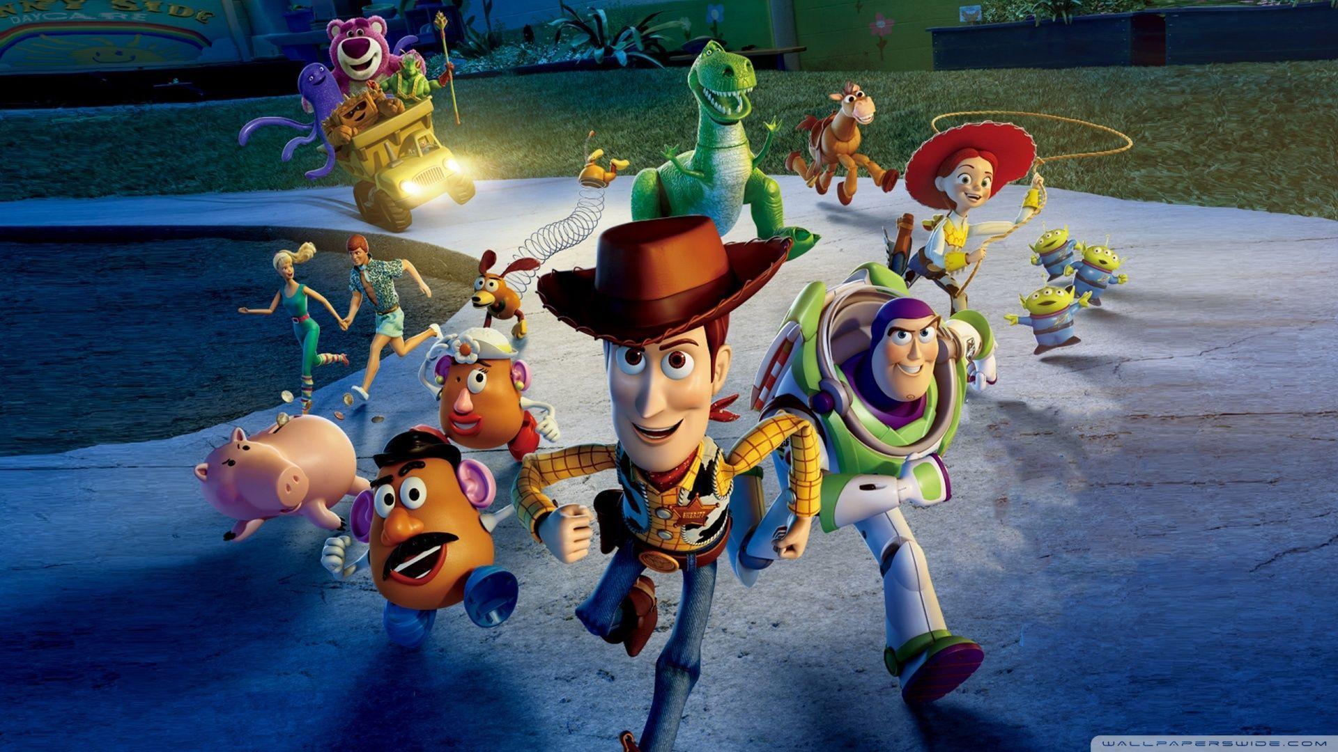 Toy story 1 2 3 wallpaper HD 1920x1080 background