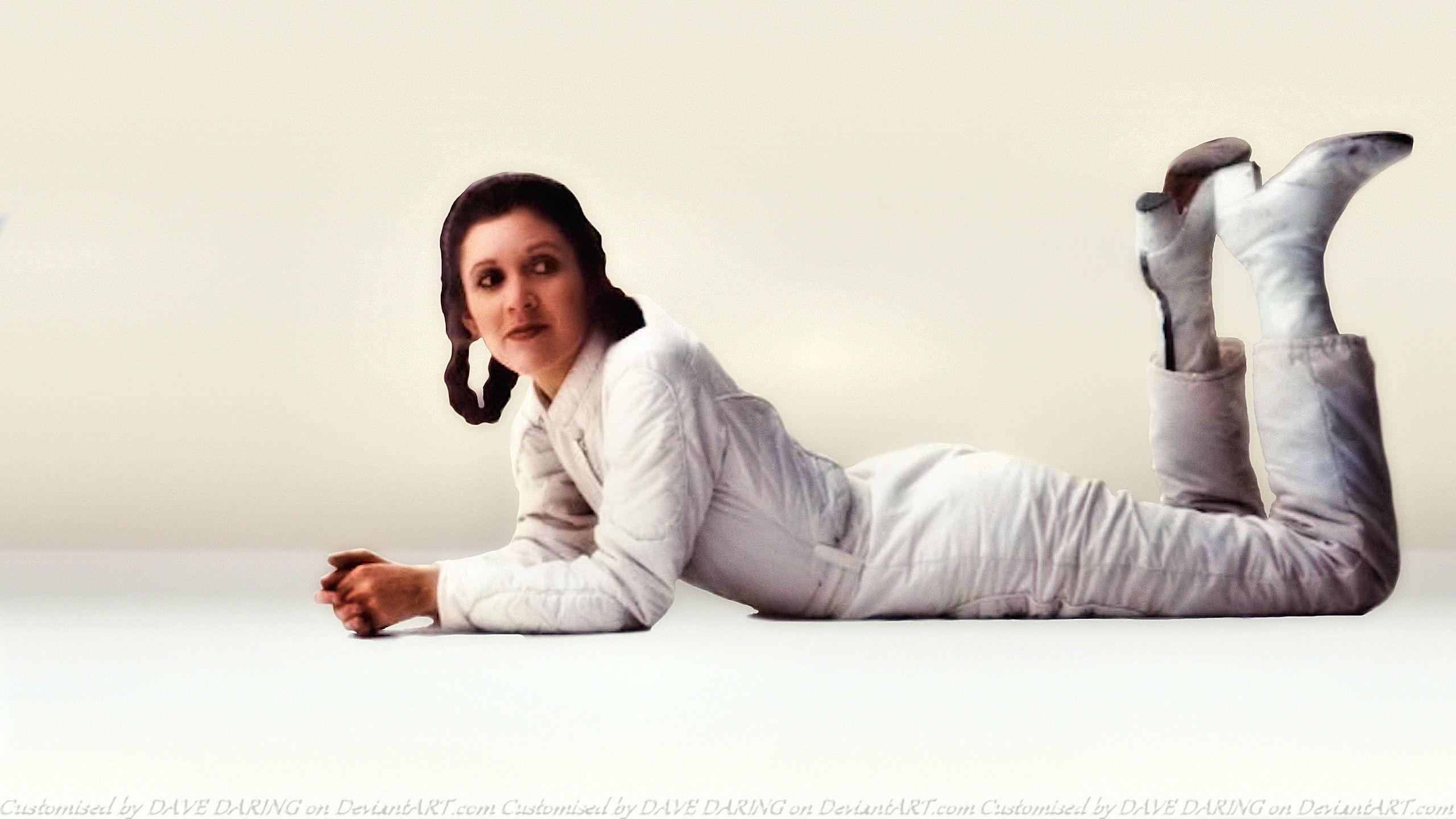 Carrie Fisher Princess Leia XXII By Dave Daring