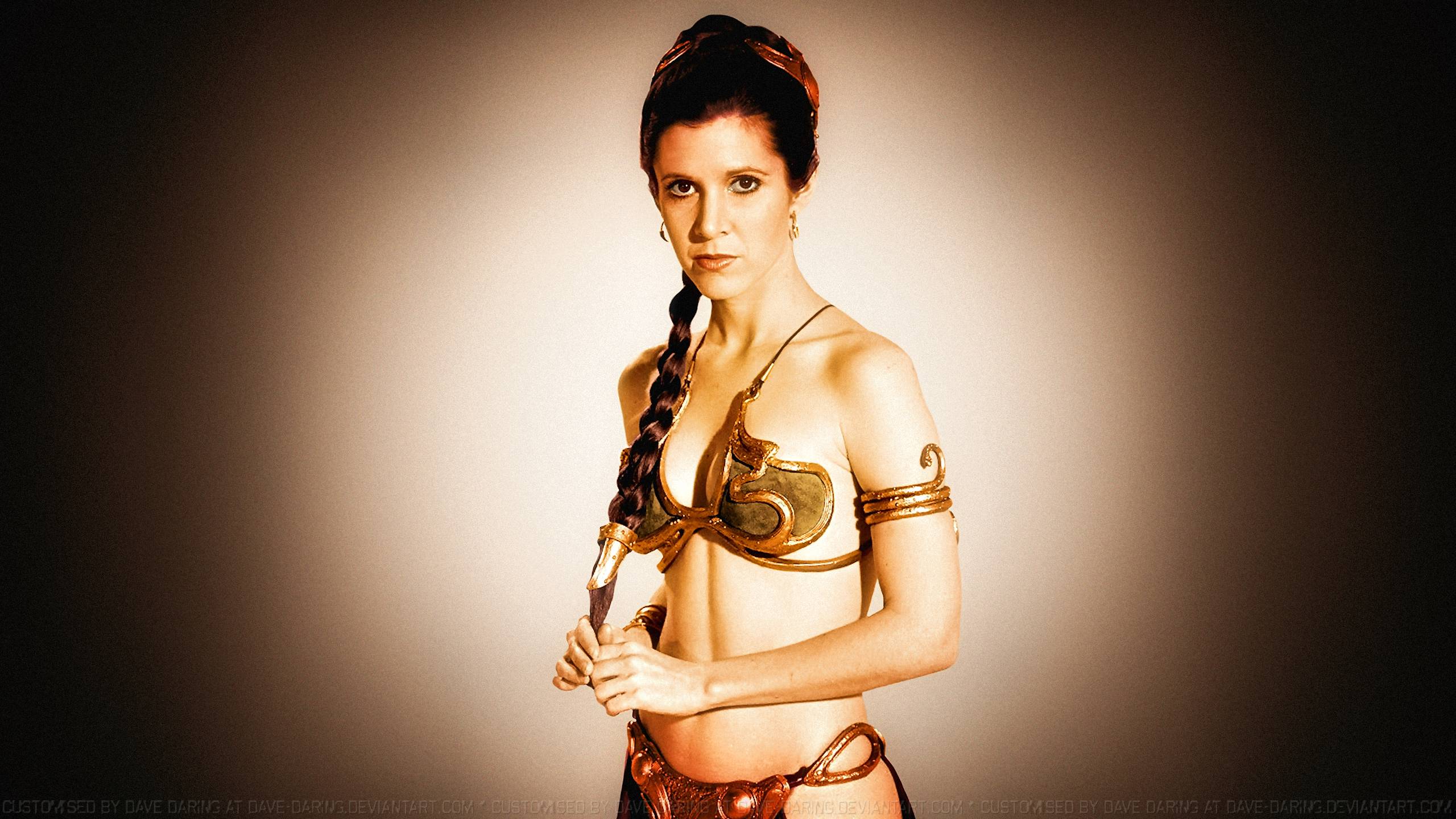 Carrie Fisher Princess Leia XXIII By Dave Daring